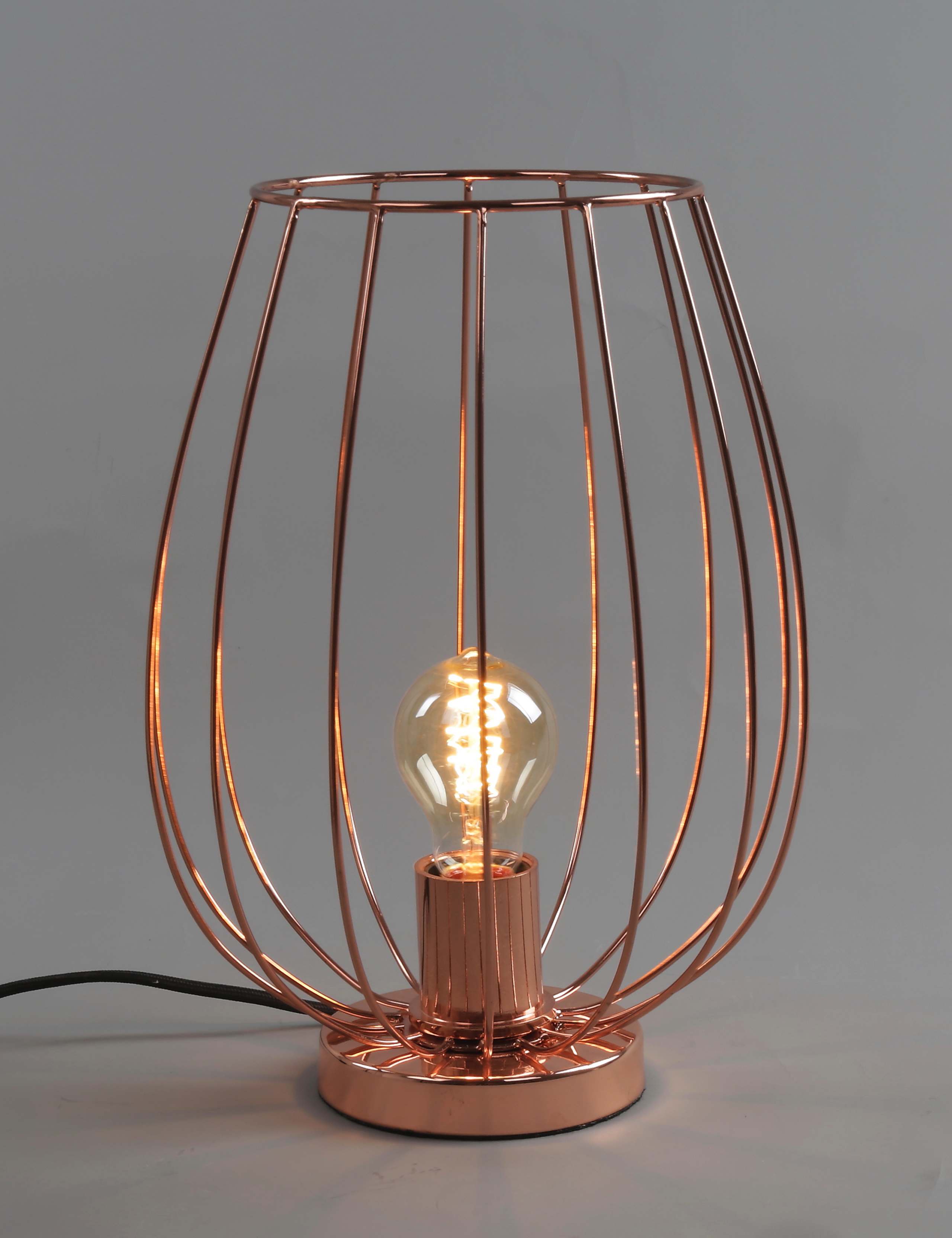 Copper Table Lamp 3 of 4