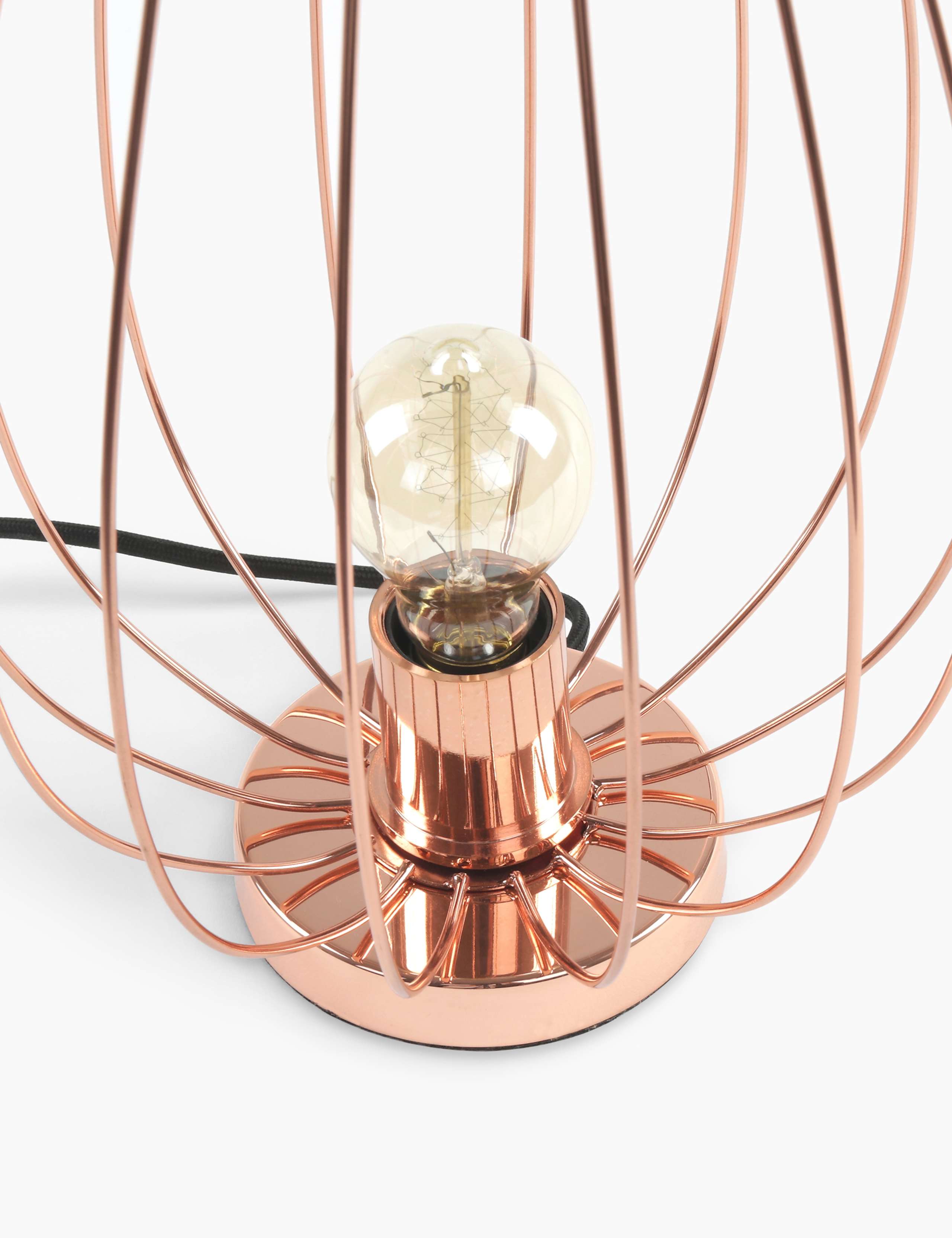 Copper Table Lamp 4 of 4
