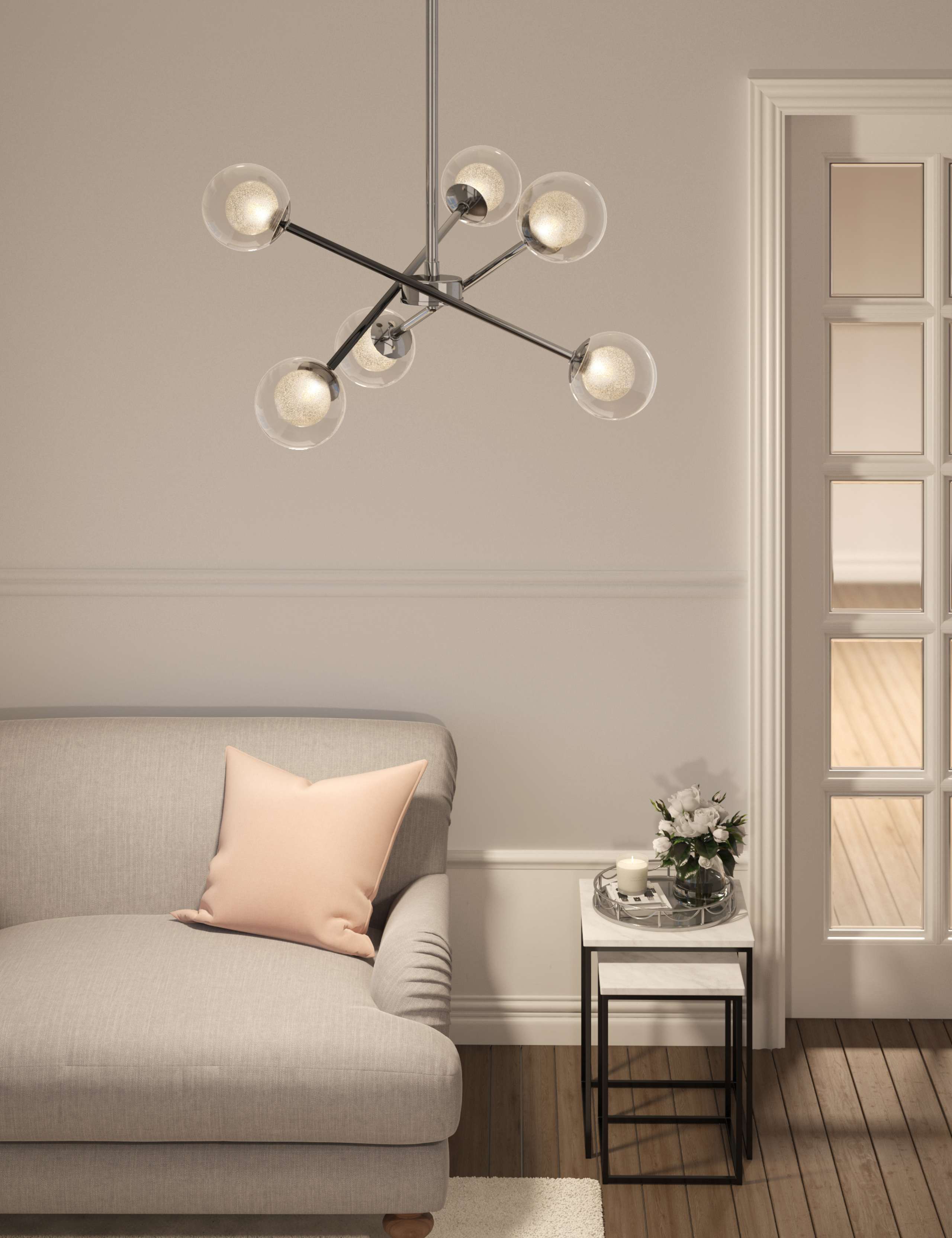 Luna Sputnik Ceiling Light 2 of 5