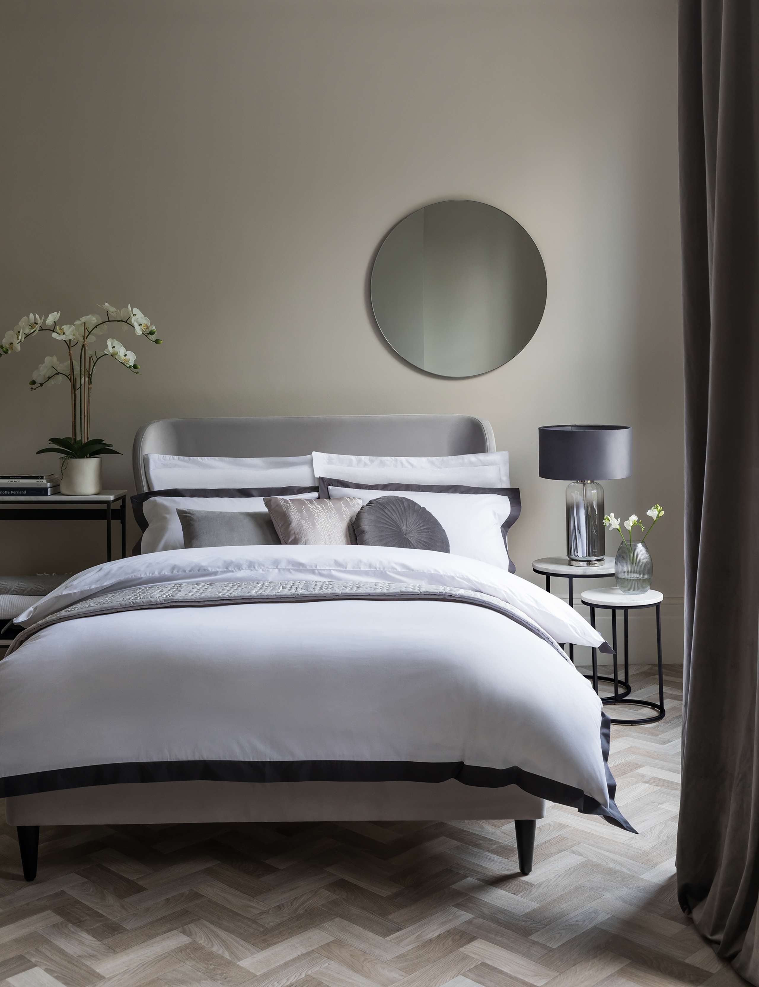 Milan Large Round Mirror 4 of 5
