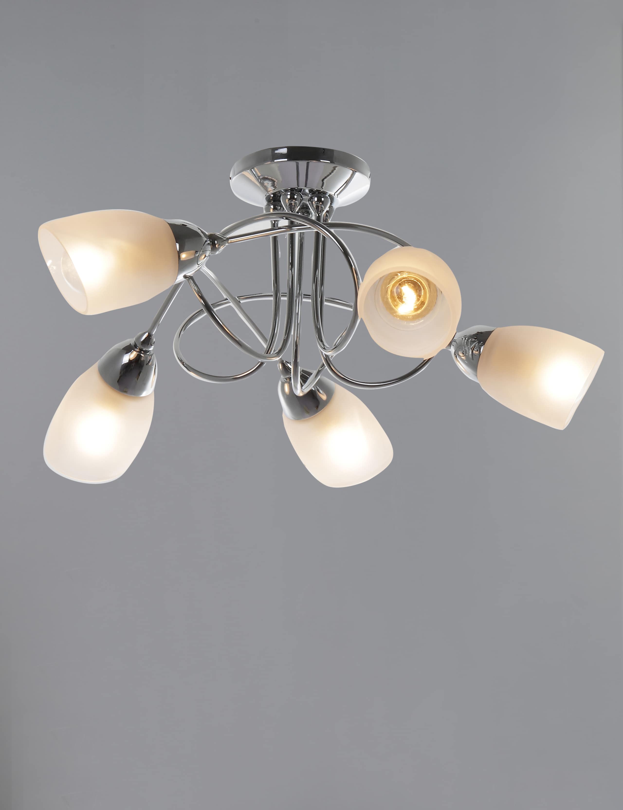 Andrea Flush Ceiling Light 3 of 4