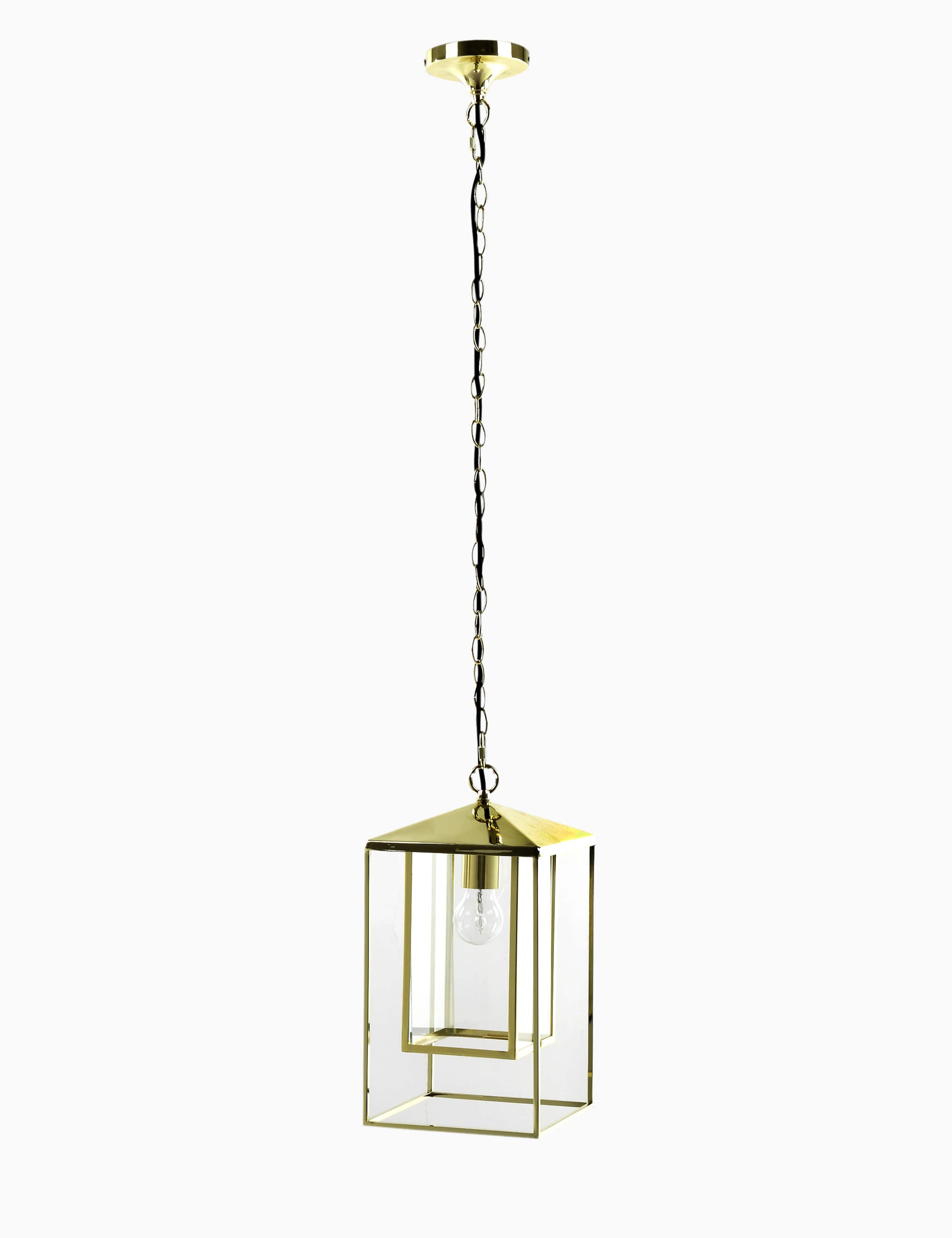 Square Lantern Pendant Light 1 of 6