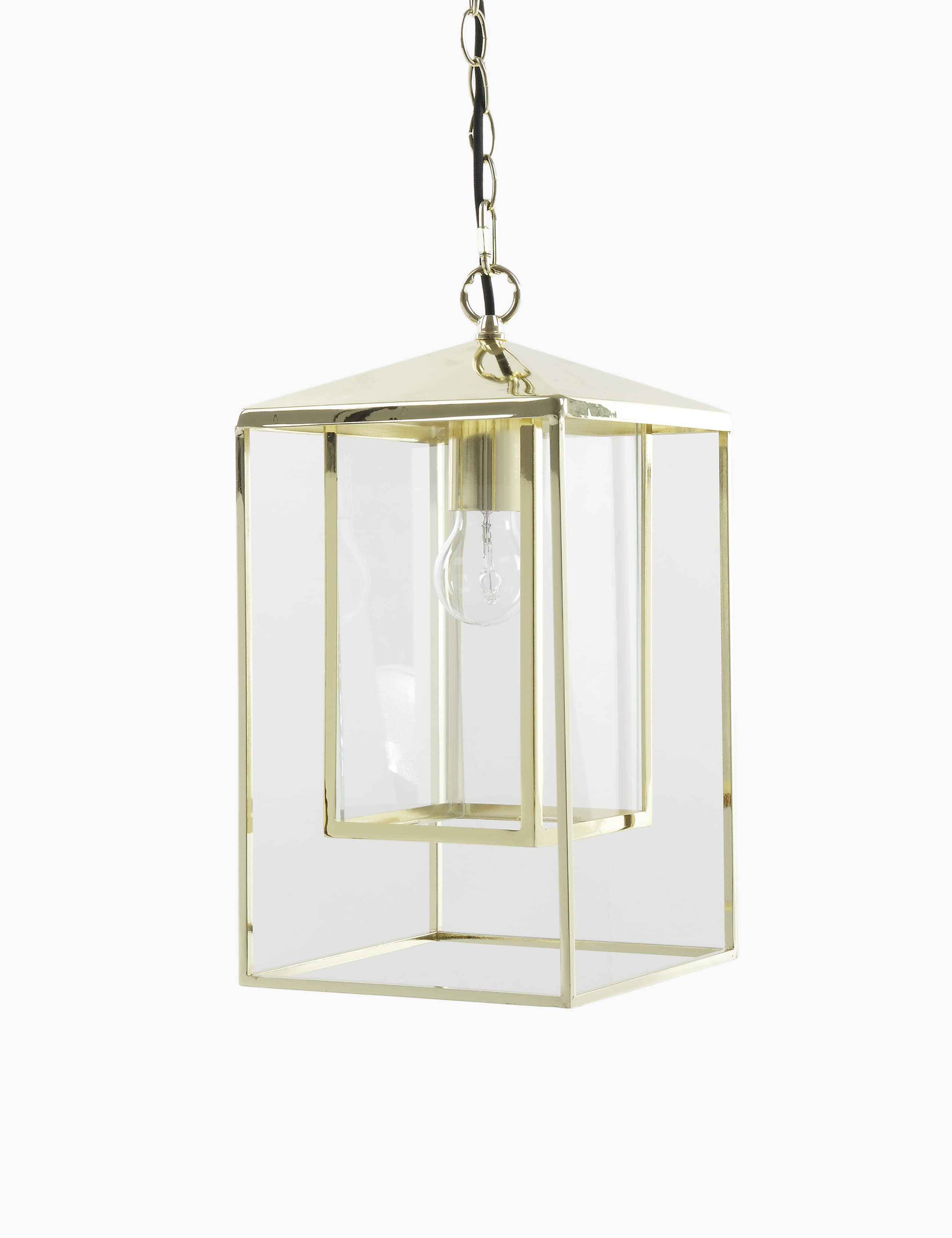 Square Lantern Pendant Light 4 of 6