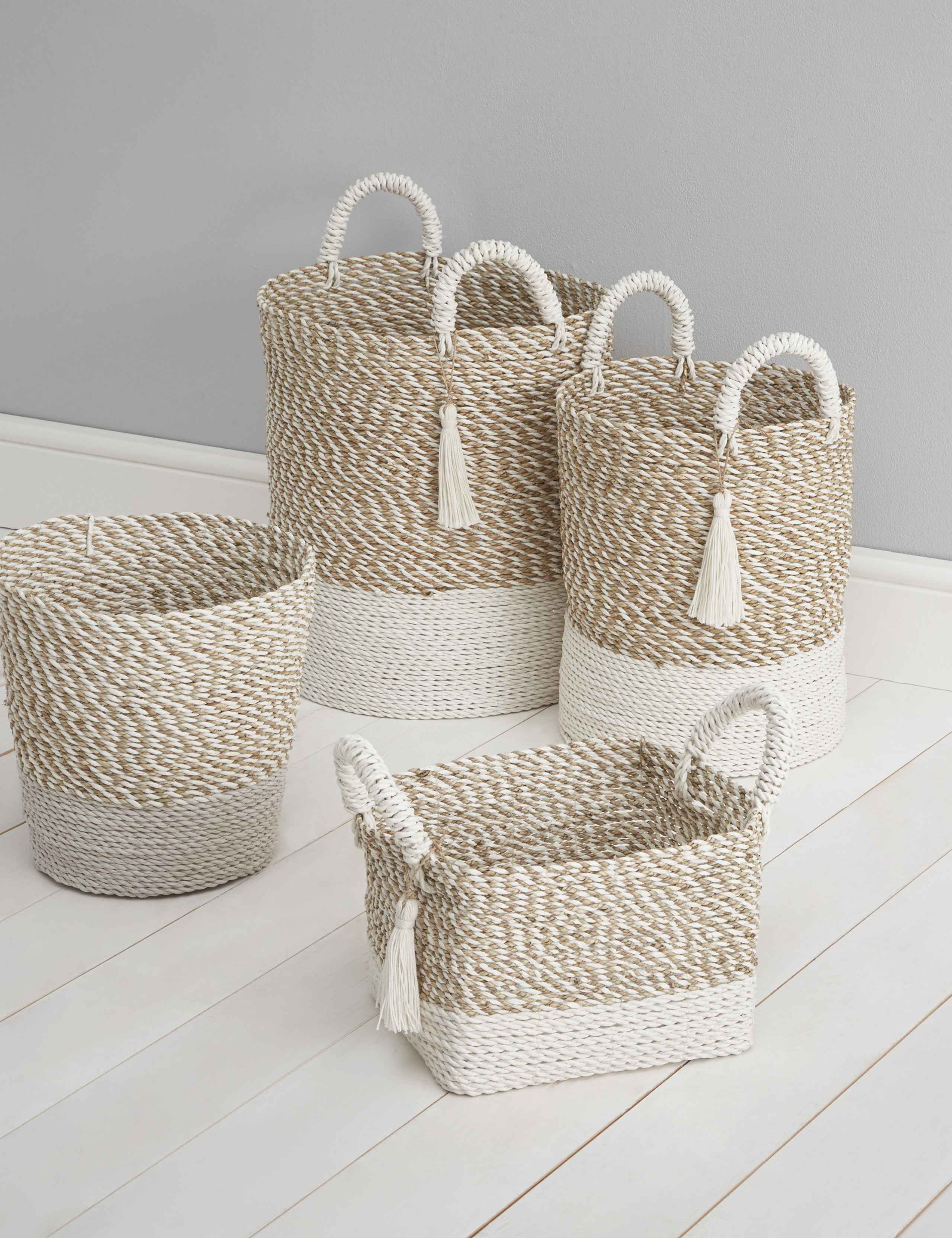 Raffia & Seagrass Bin 3 of 3
