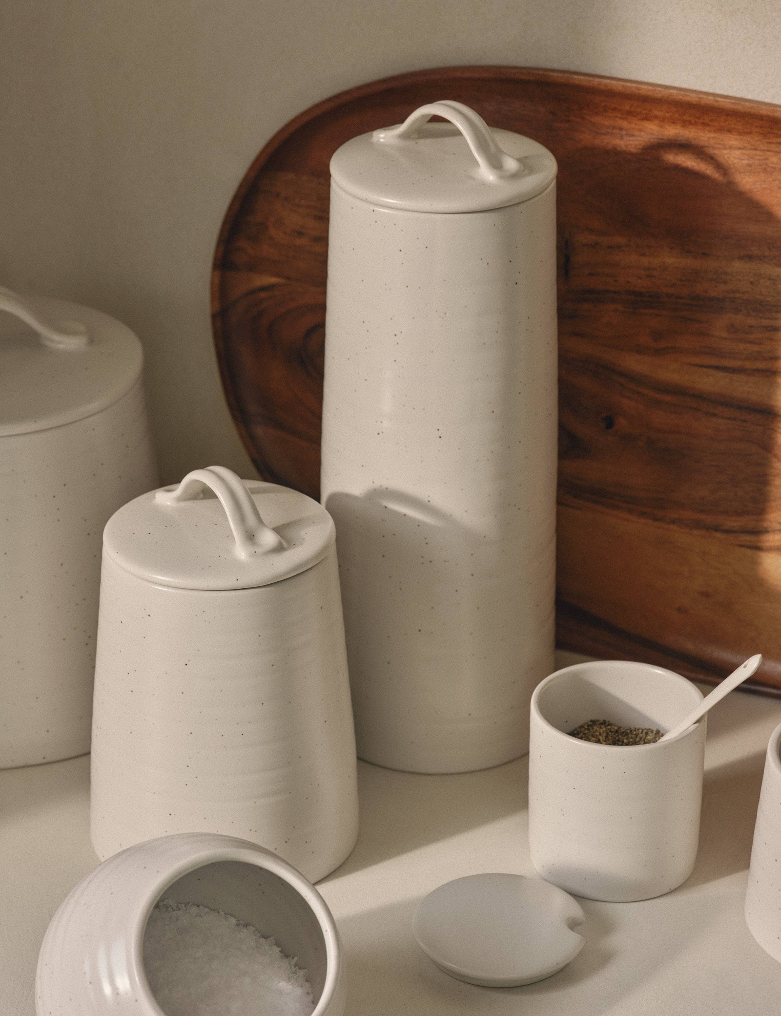 Medium Ceramic Storage Jar 920ml 5 of 5
