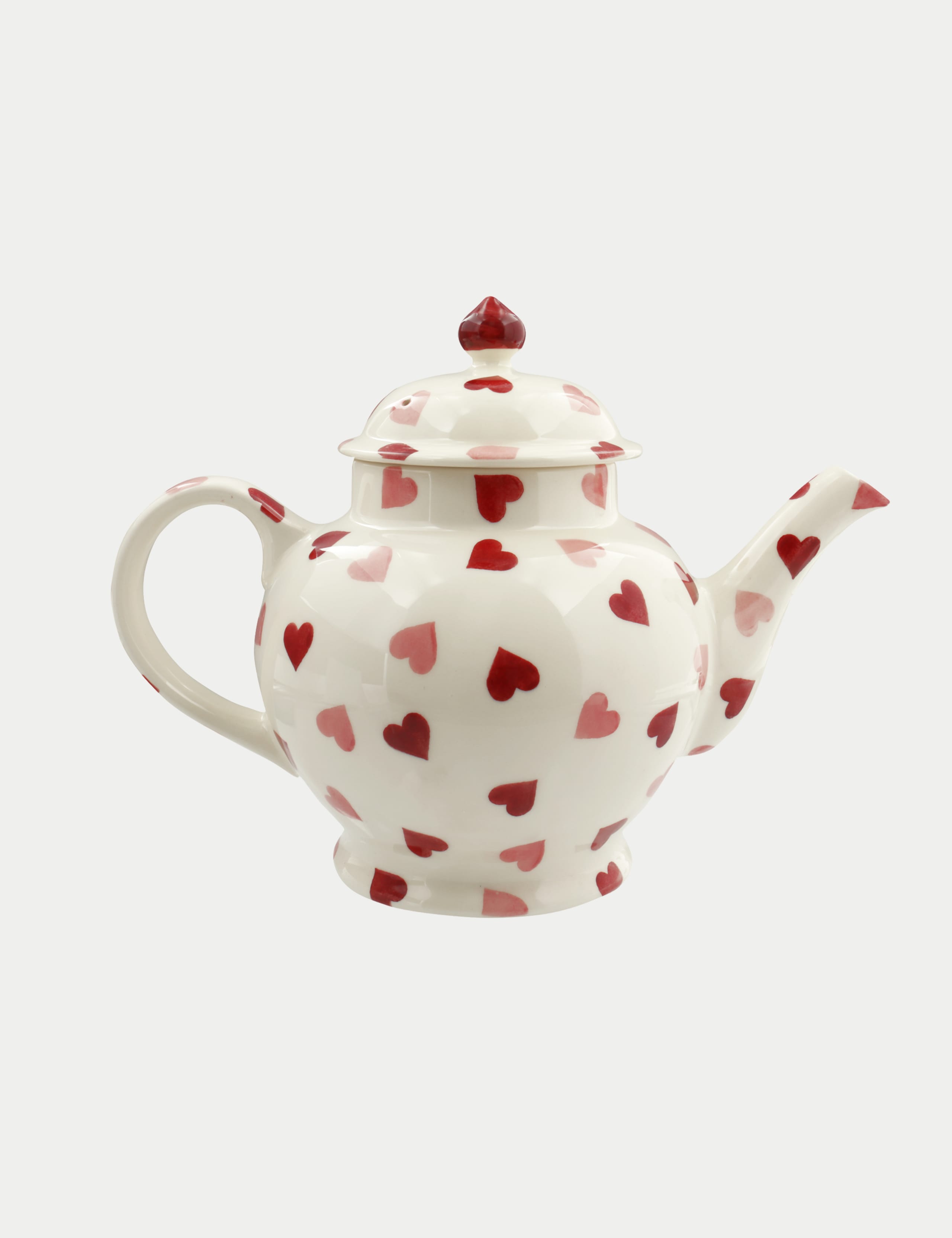 Pink Hearts Teapot 4 of 5