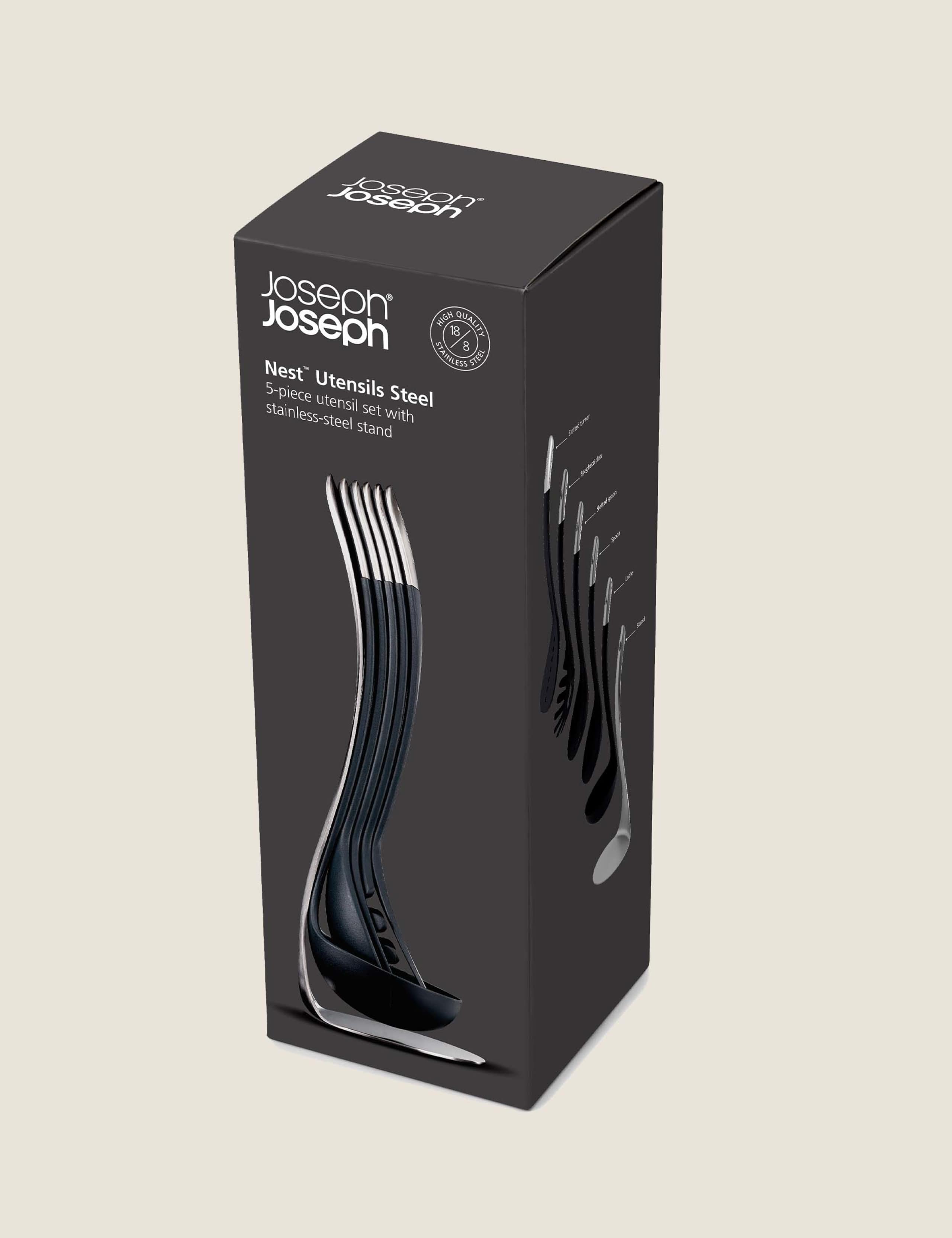 5 Piece Nest™ Steel Utensil Set 5 of 5