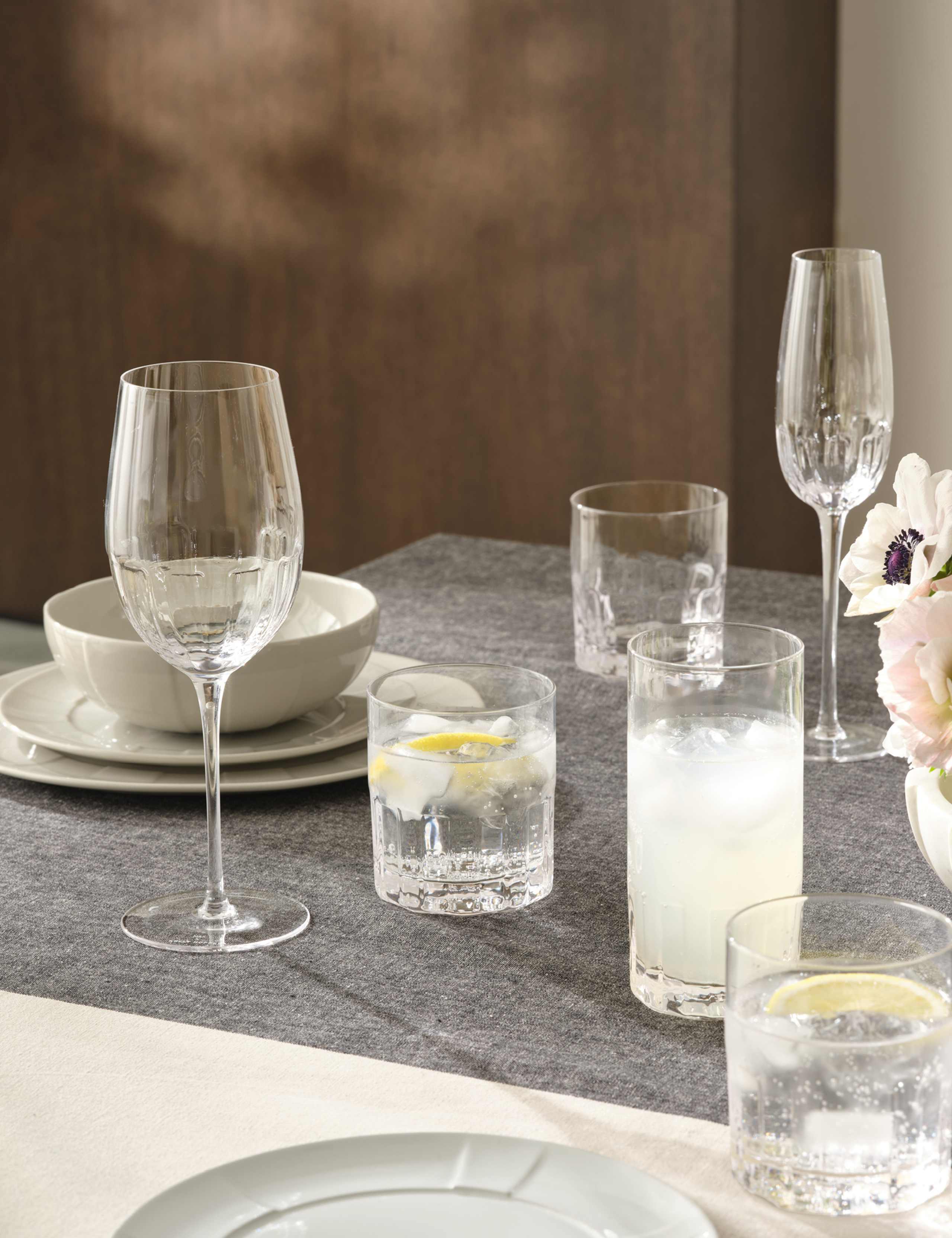 Set of 4 Textured Hi Ball Glasses 8 of 8