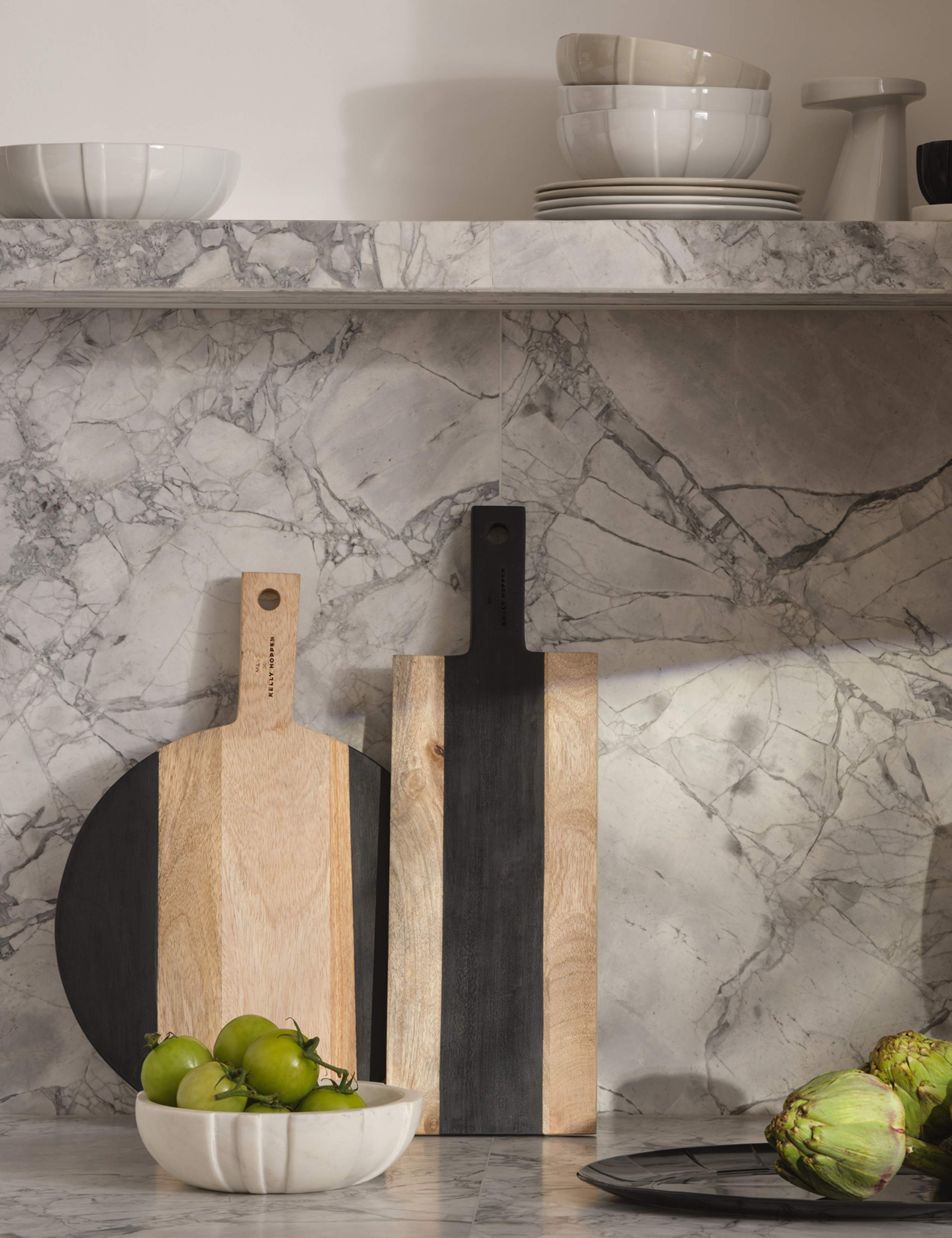 Marble Textured Pinch Pots & Tray 6 of 6
