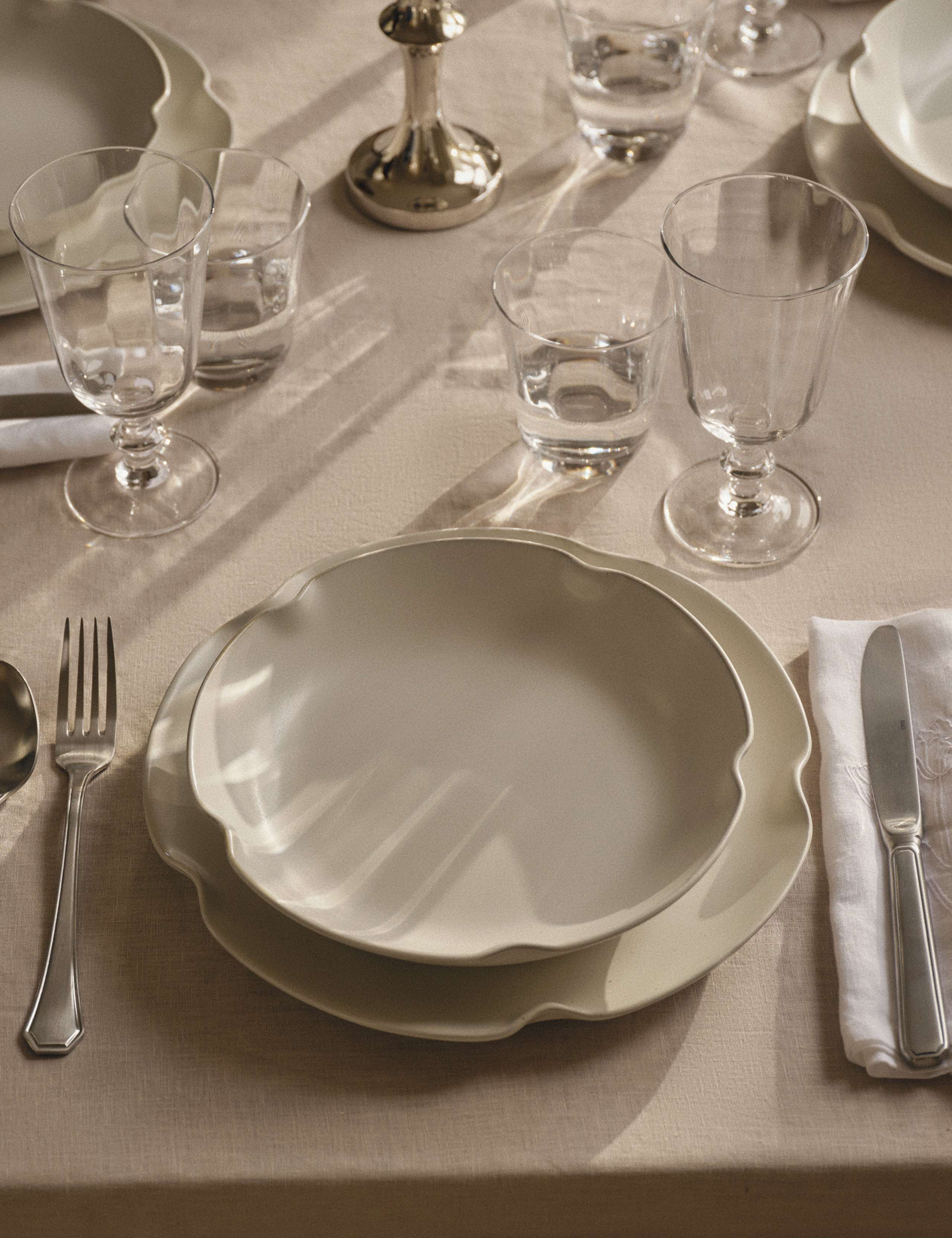 Crimped Scalloped Pasta Bowl 8 of 8