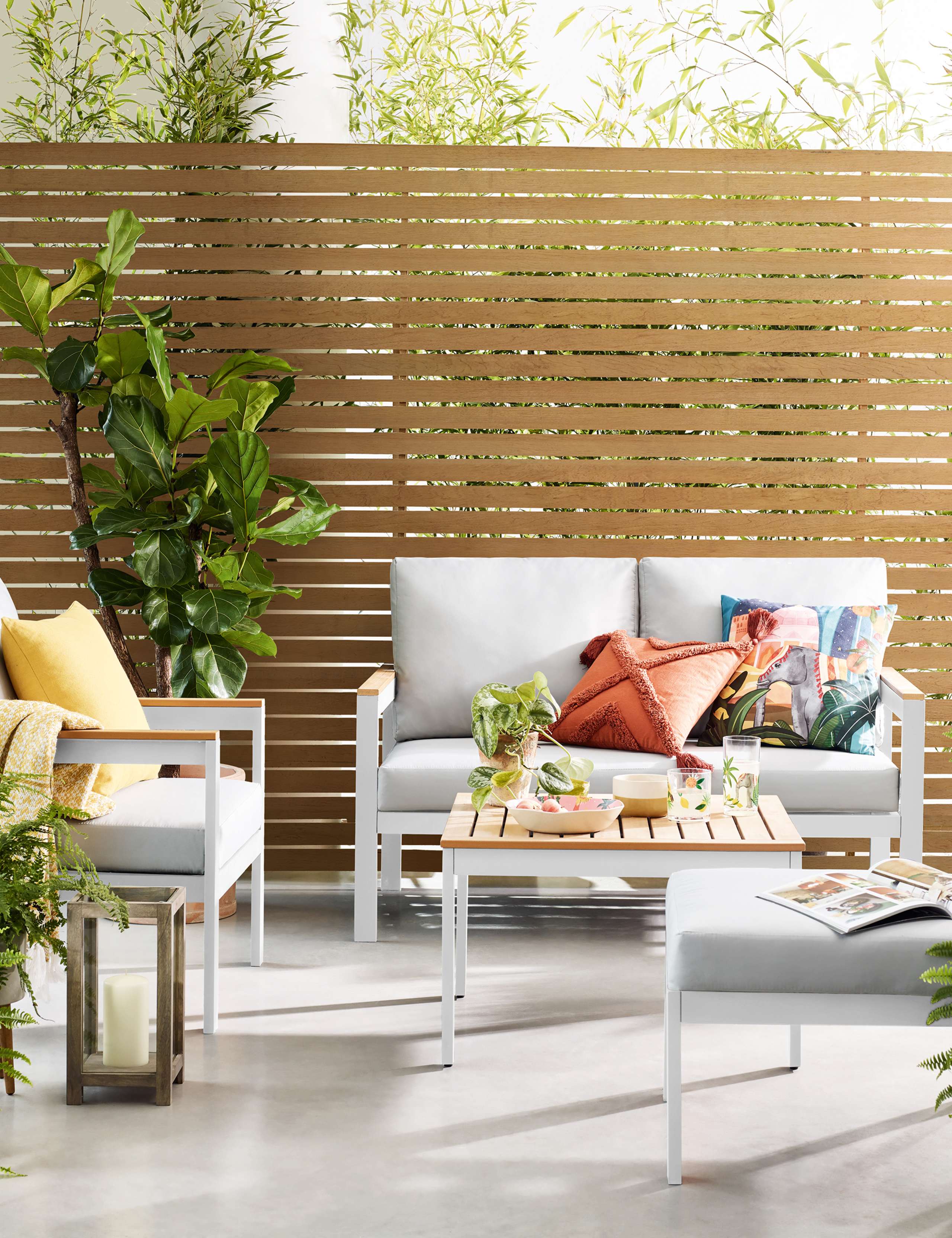 Set of 4 Tropical Jungle Picnic Pasta Bowls 5 of 5