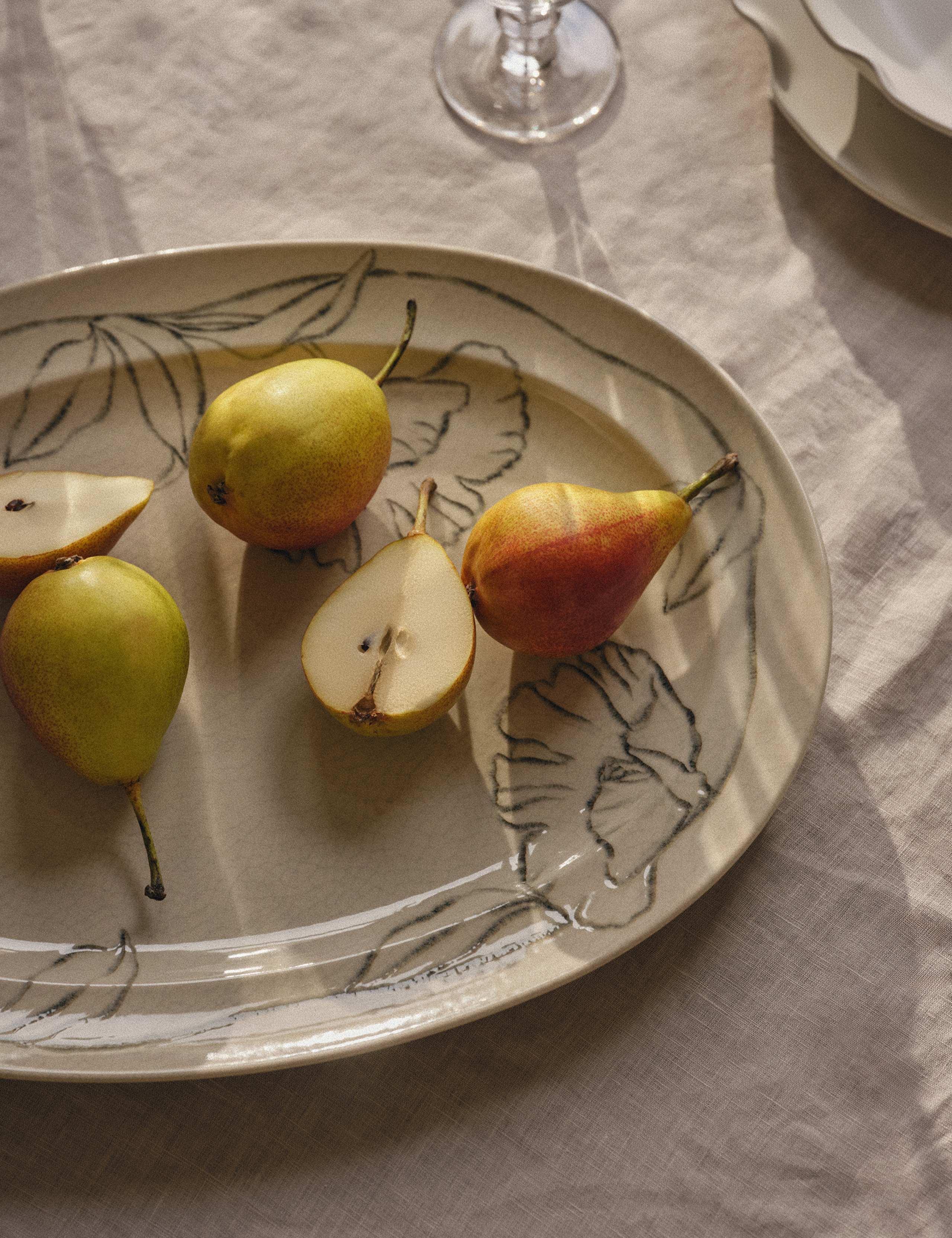 Floral Crackle Oval Platter 6 of 6