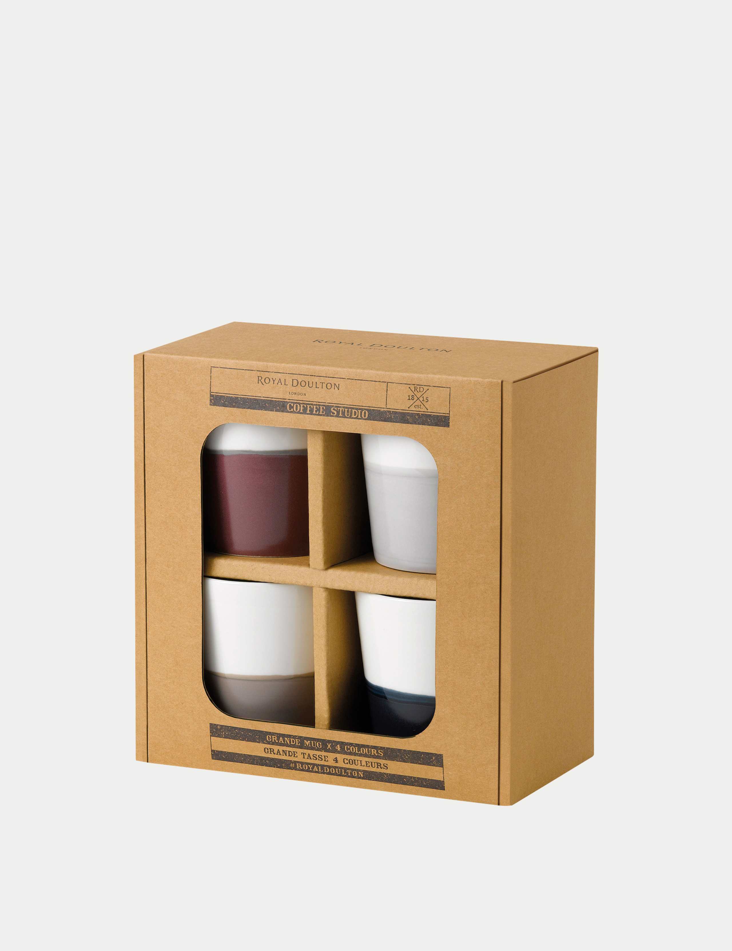Set of 4 1815 Coffee Studio Grande Mugs 2 of 3