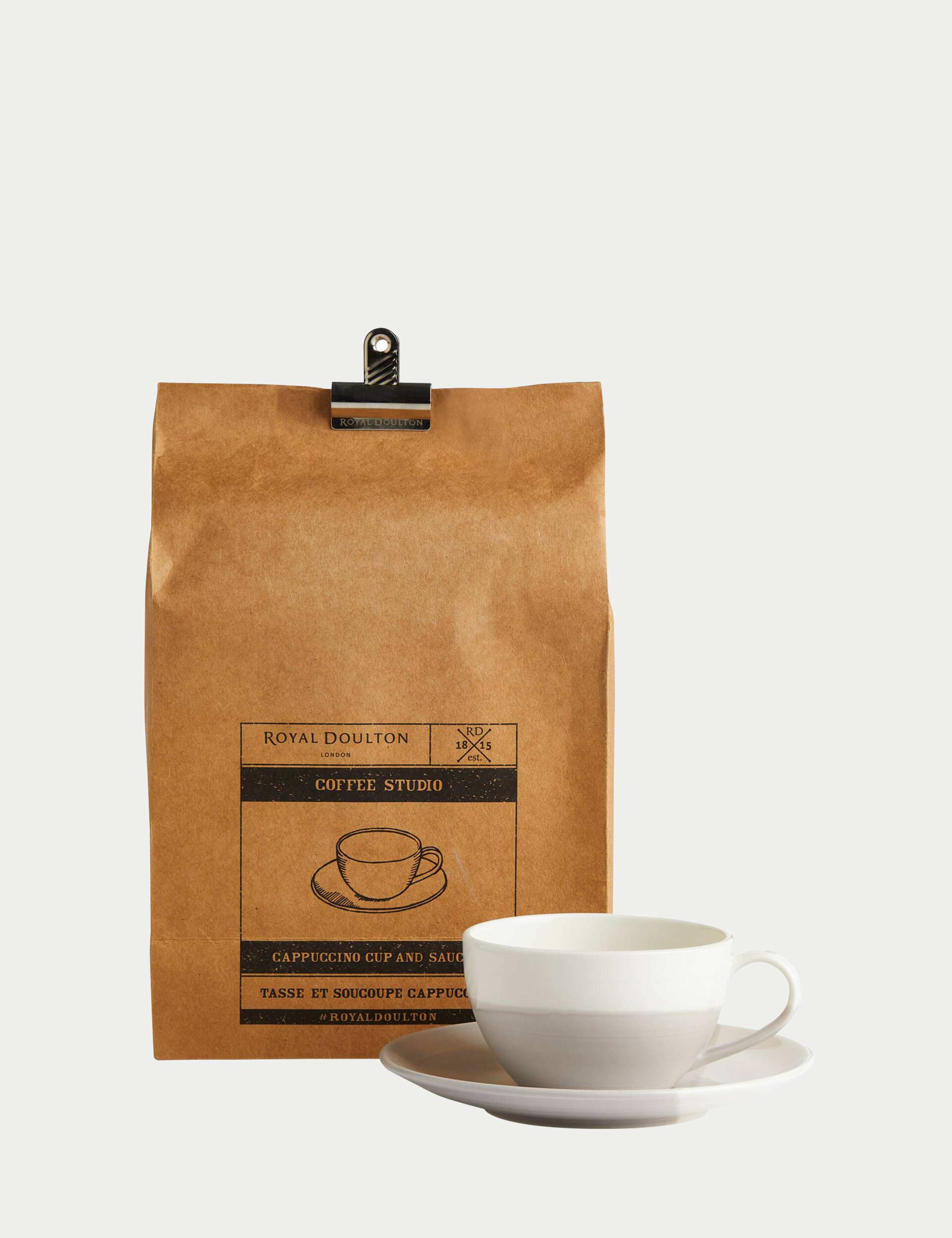 Coffee Studio Cappuccino Cup & Saucer 2 of 6