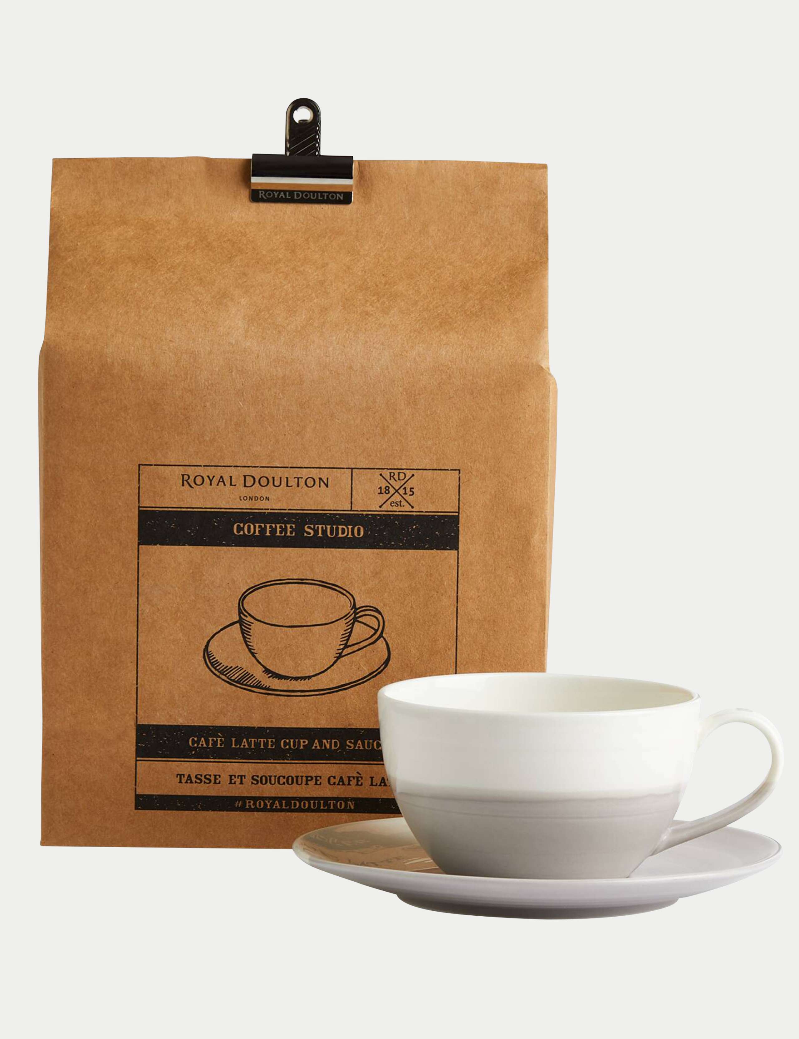 Coffee Studio Dipped Latte Cup & Saucer 2 of 6