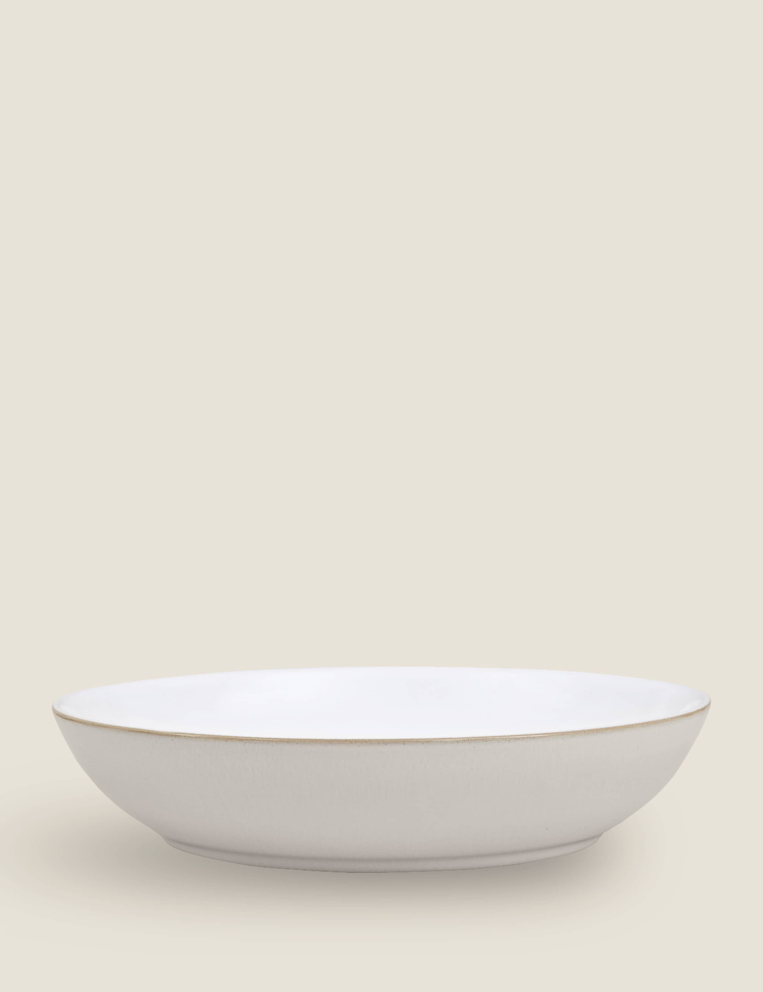 Set of 4 Natural Canvas Pasta Bowls 3 of 7