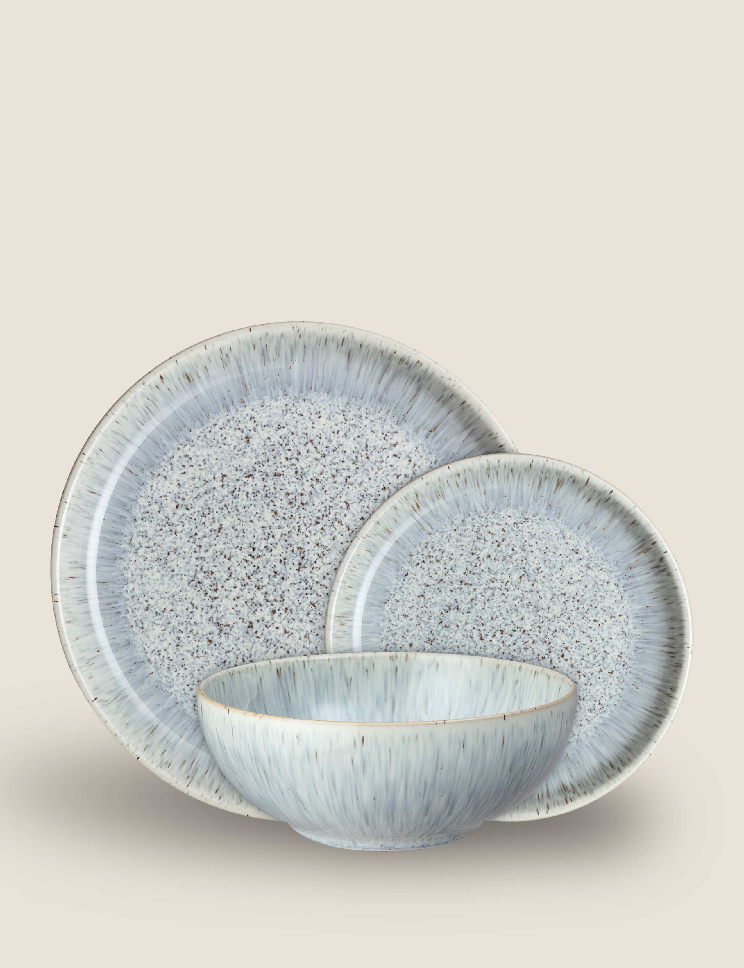 12 Piece Halo Speckle Dinner Set 3 of 8