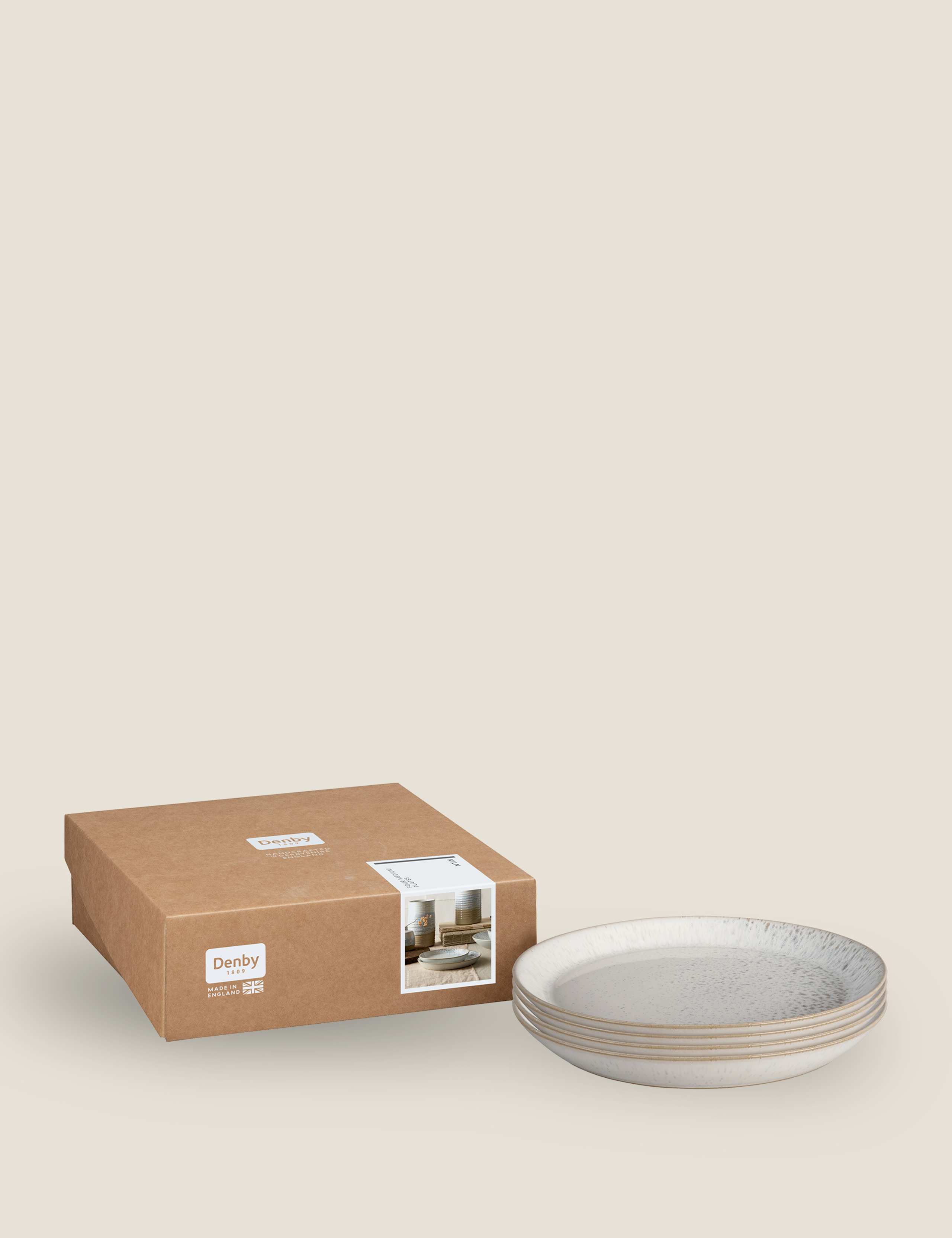 Set of 4 Kiln Side Plates 2 of 6