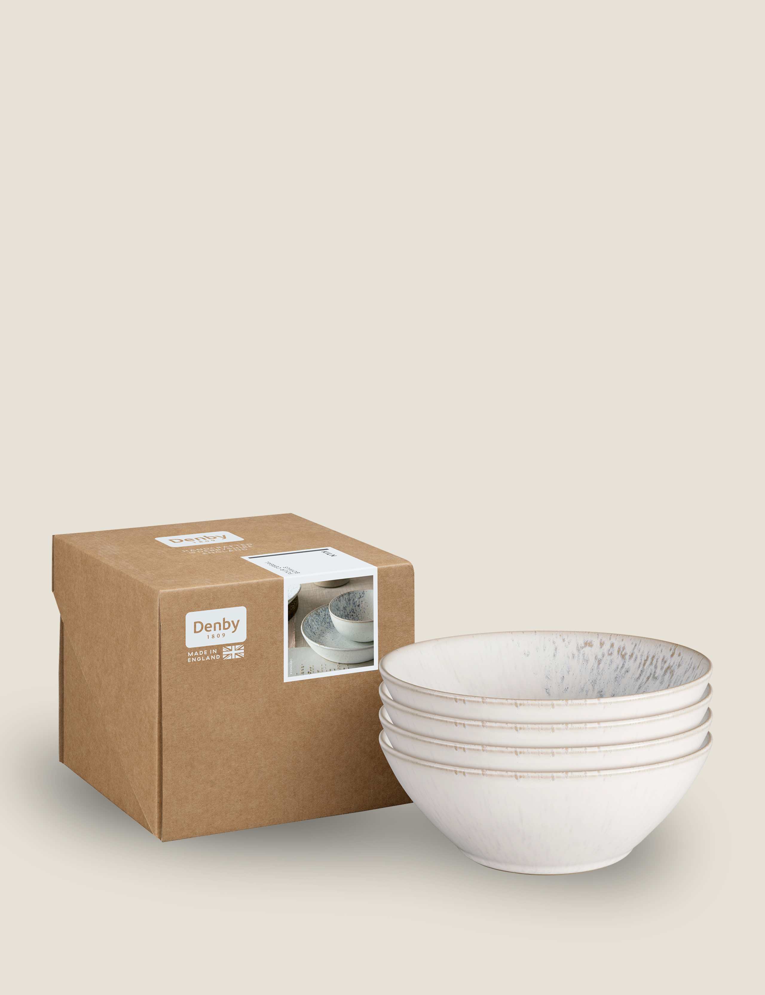 Set of 4 Kiln Cereal Bowls 2 of 5