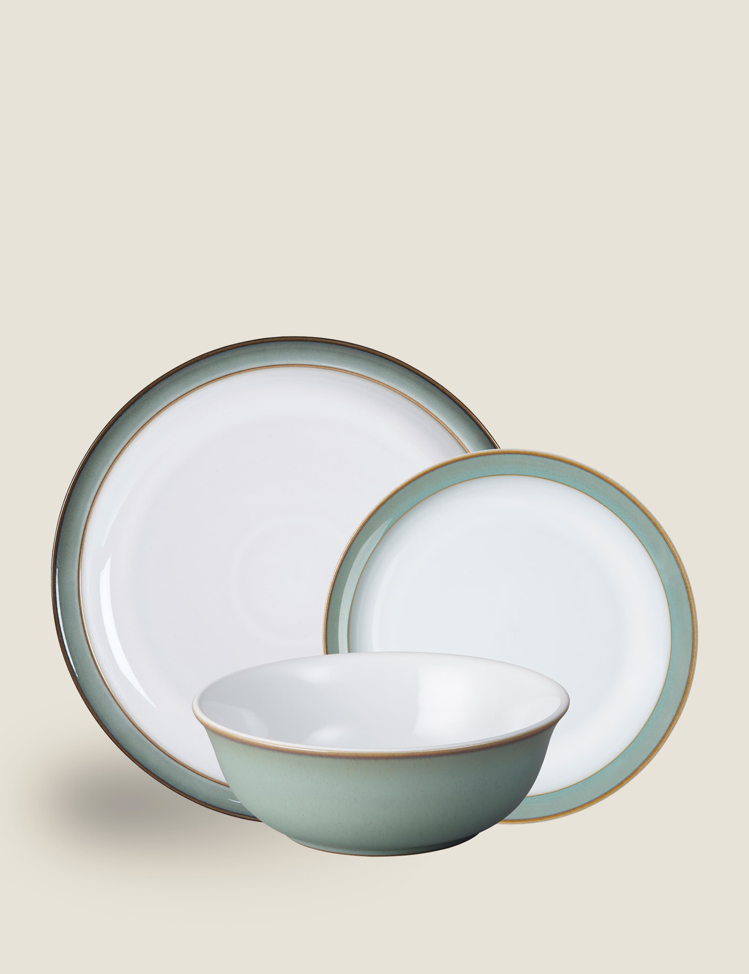 12 Piece Regency Green Dinner Set 3 of 5