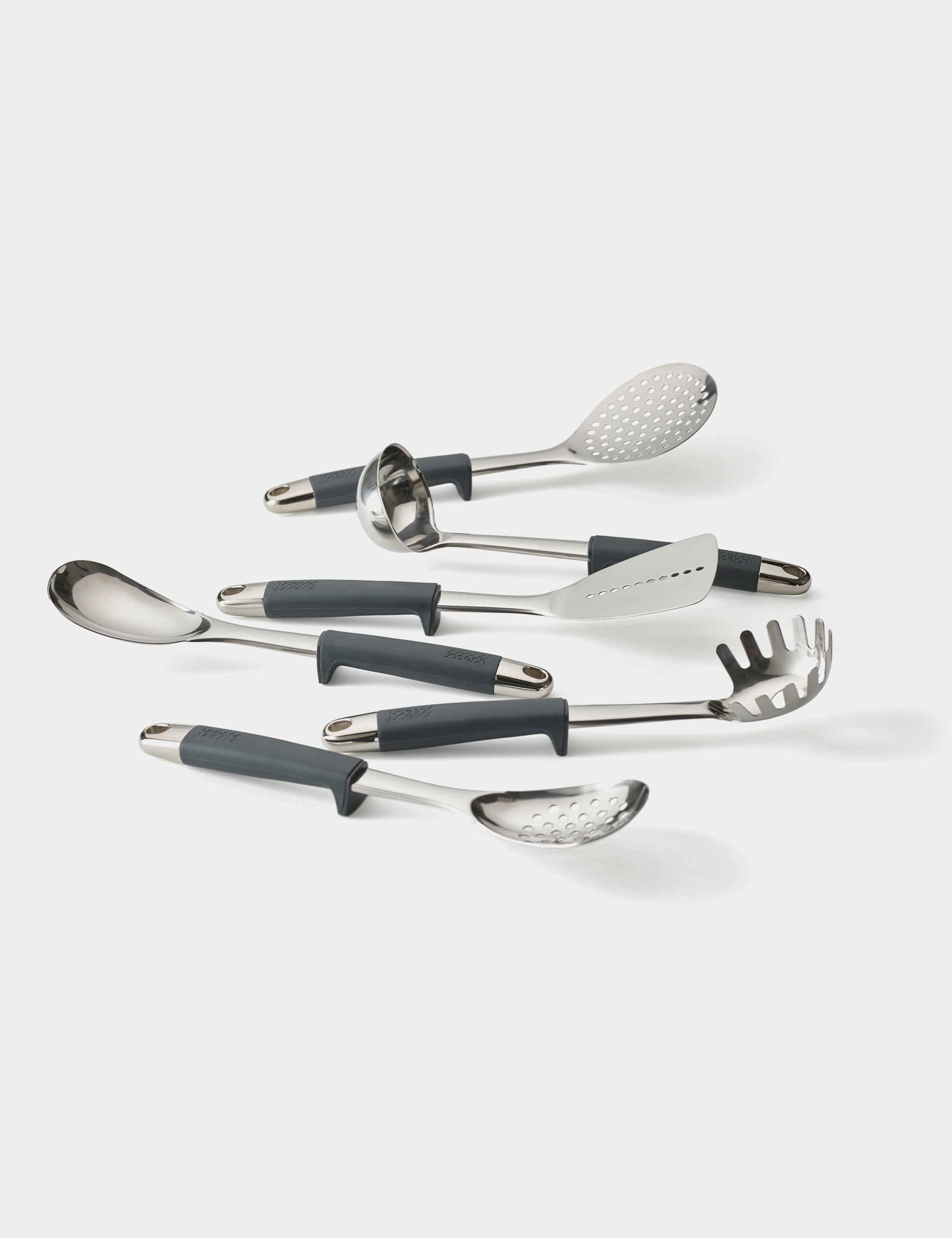 6 Piece Elevate Stainless Steel Utensil Set 2 of 8