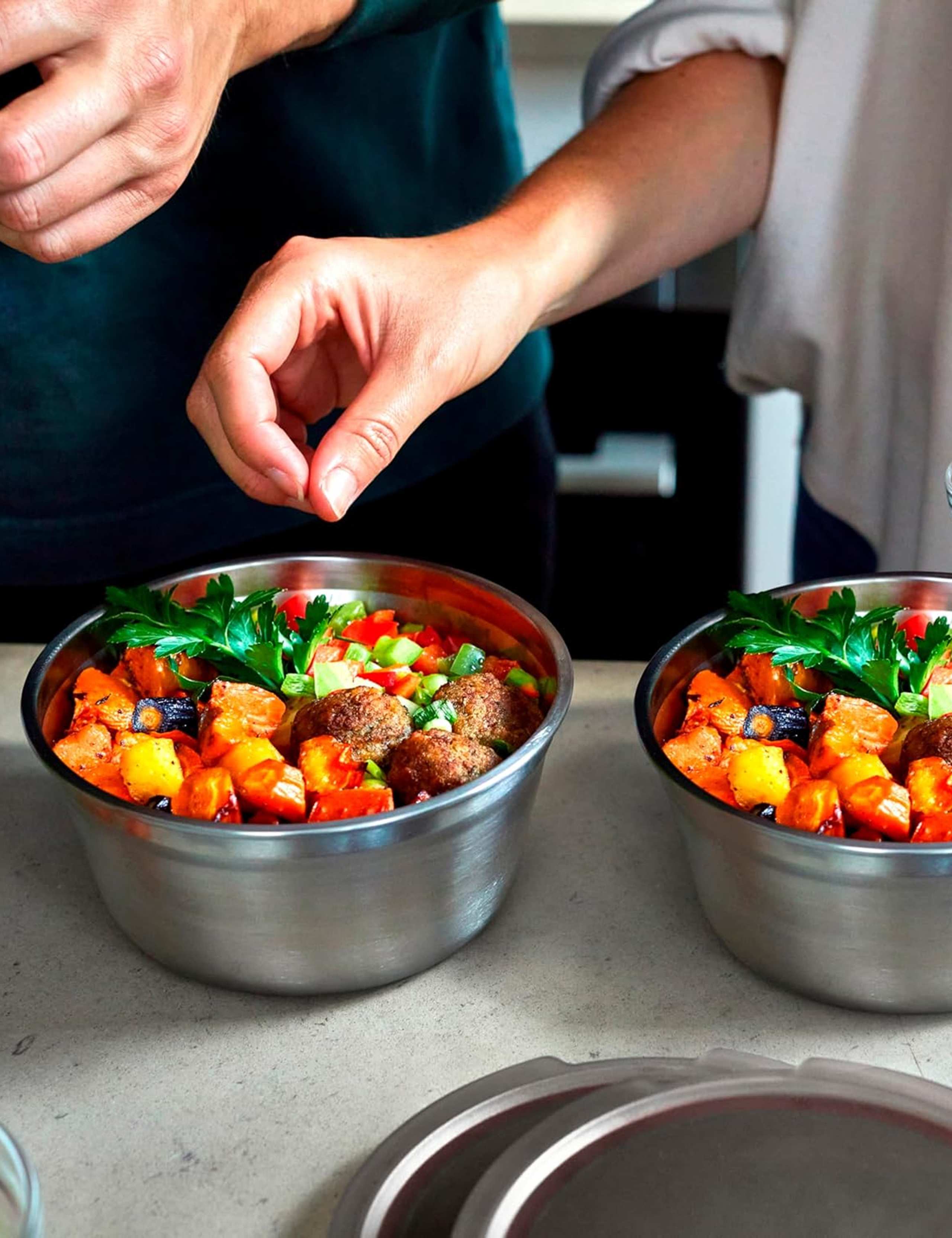 Large Stainless Steel Bowl 3 of 5