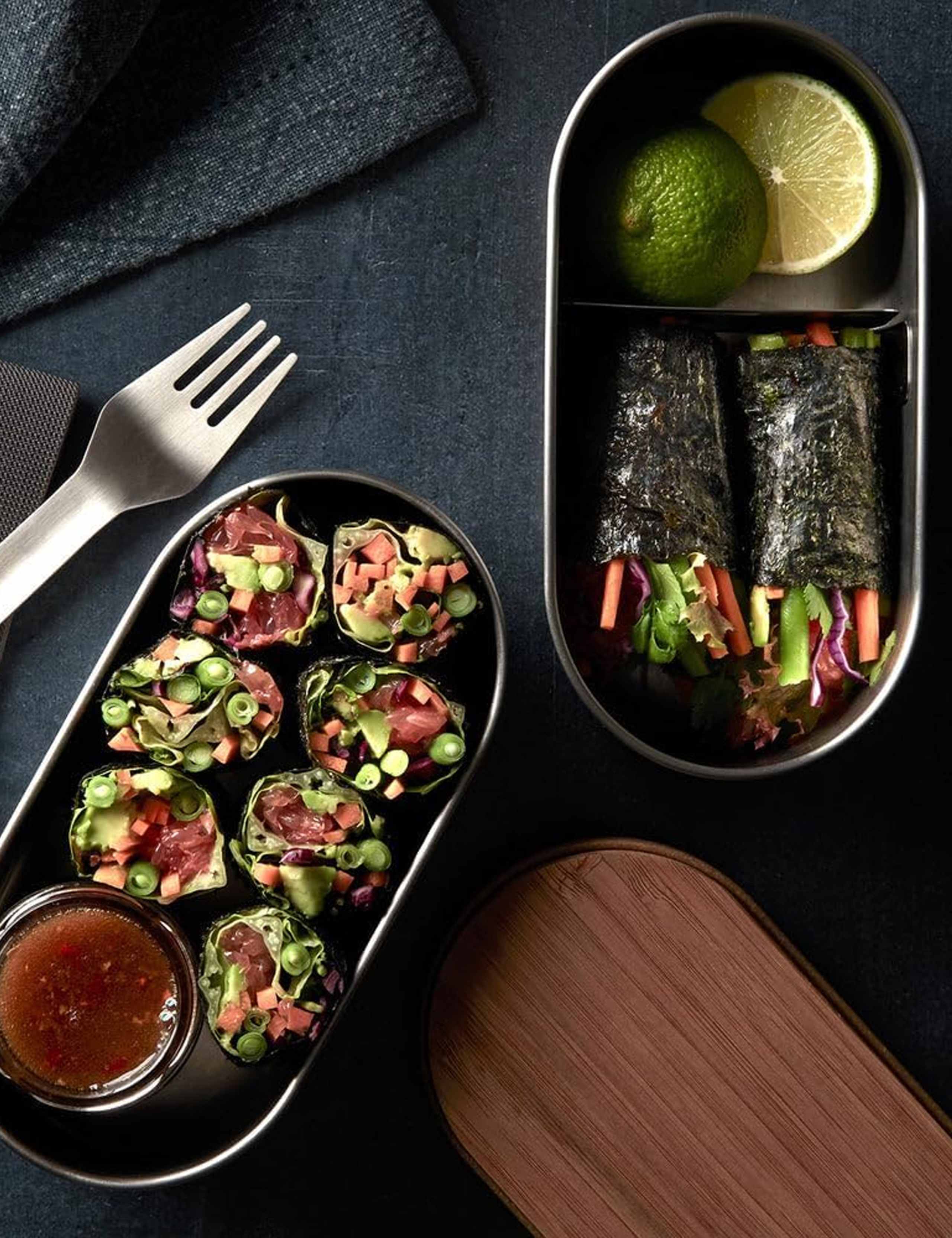 Set of 2 Stainless Steel Bento Boxes 4 of 6