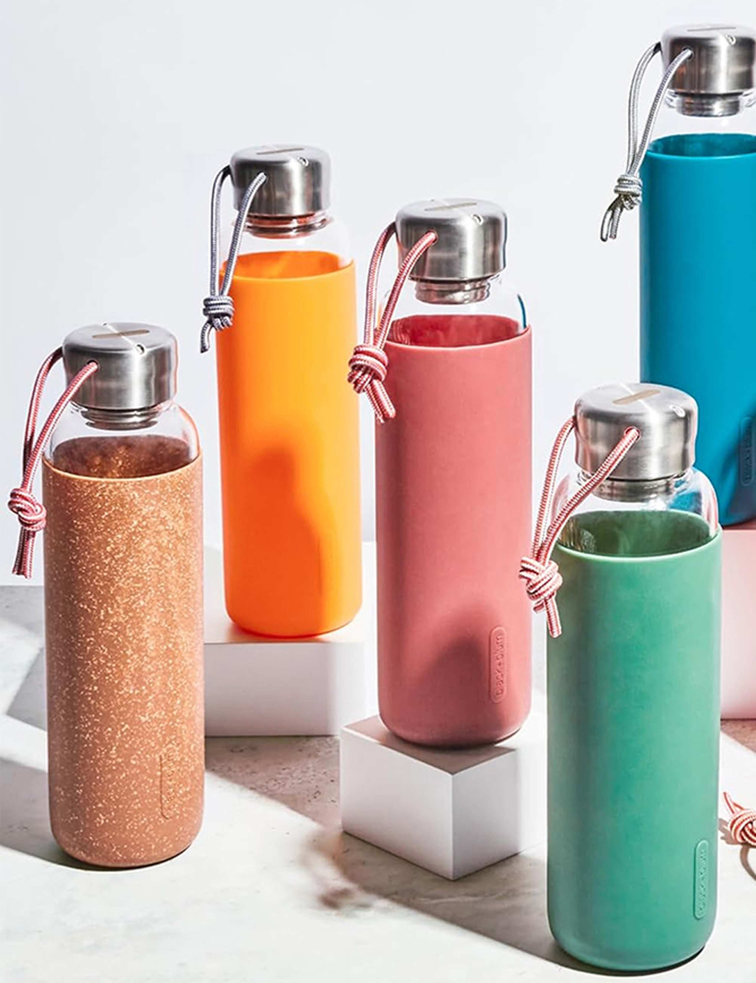 Glass Water Bottle 2 of 2