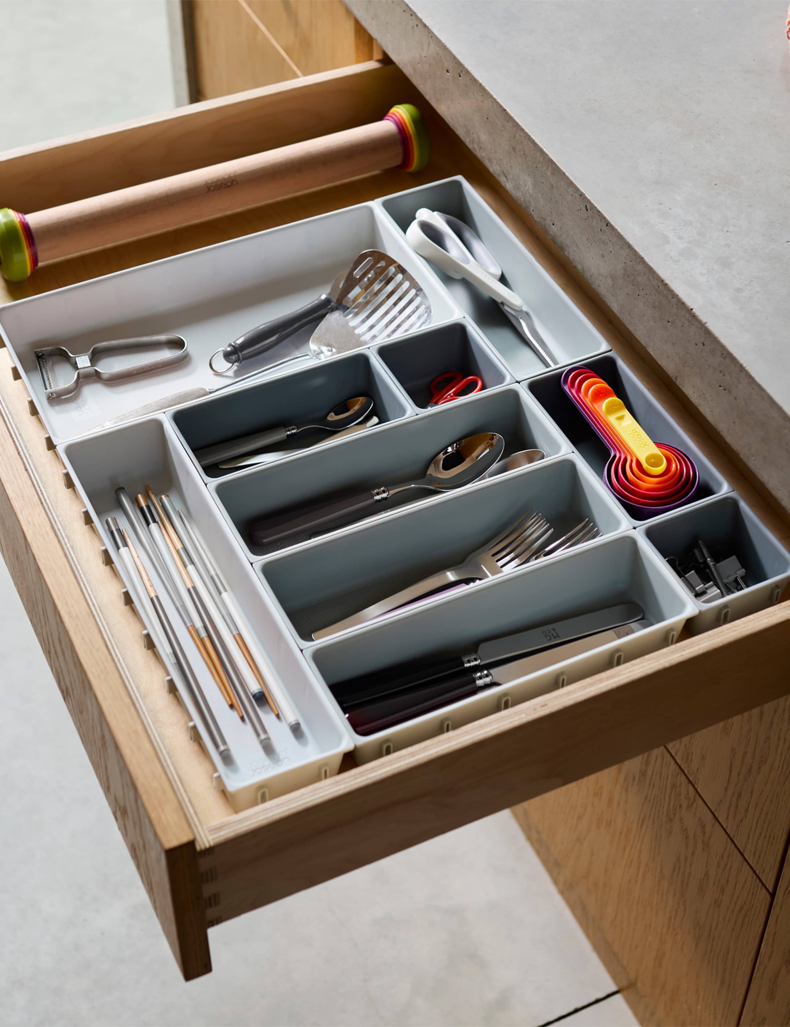 10 Piece Drawer Organiser Set 3 of 6