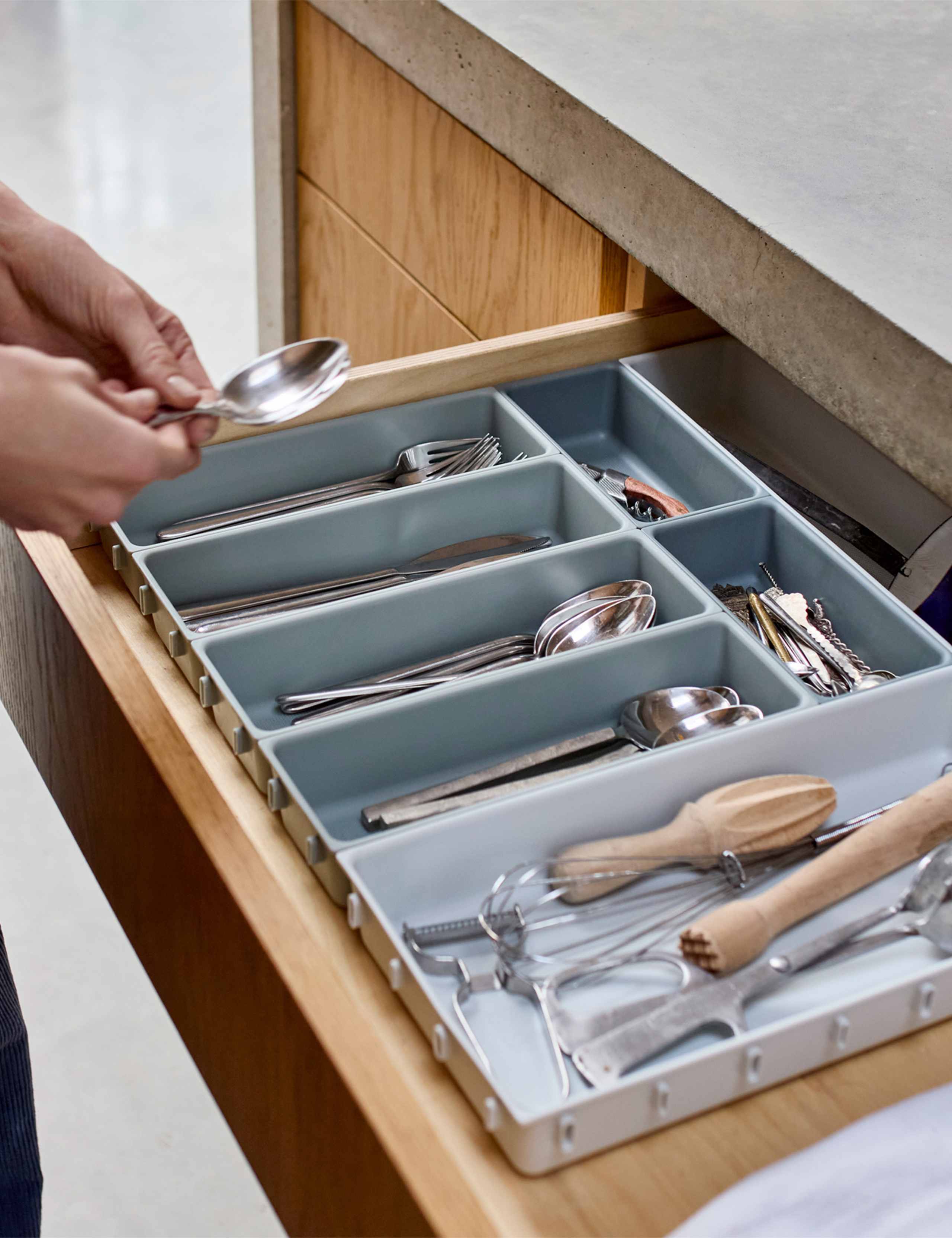 10 Piece Drawer Organiser Set 4 of 6