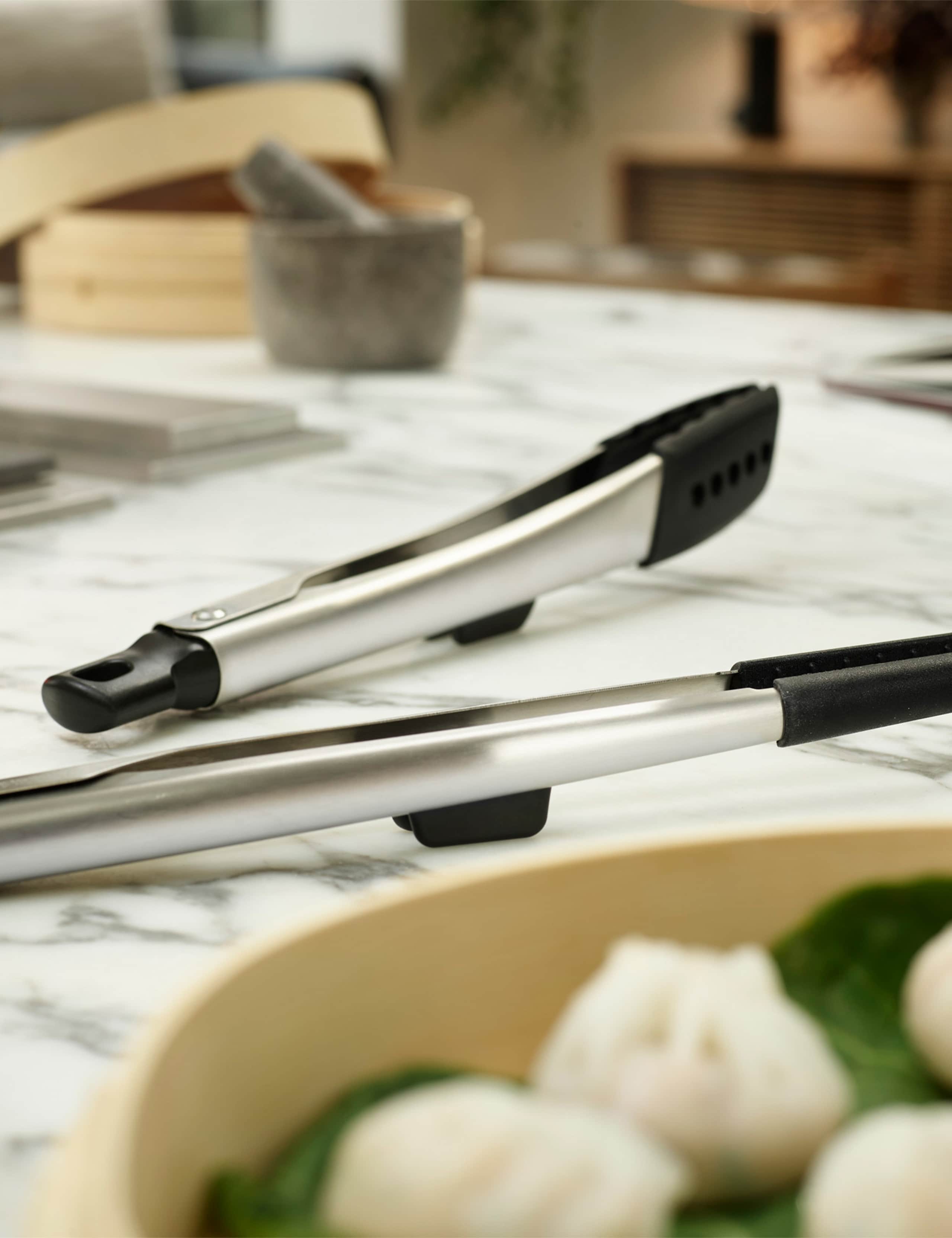 Set of 2 Elevate Fusion Silicone Tongs 5 of 5