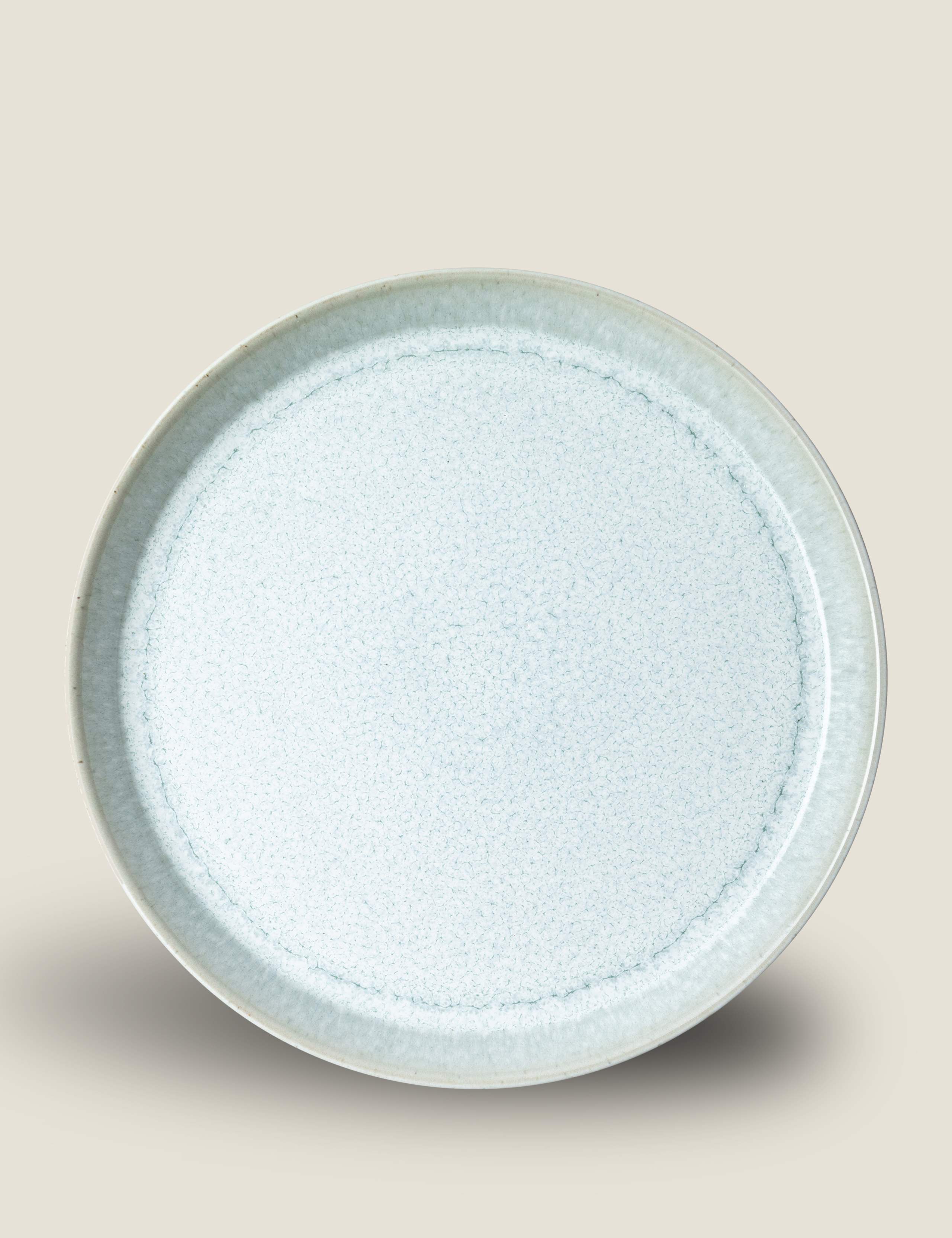 Set of 4 Kiln Green Dinner Plates 5 of 5