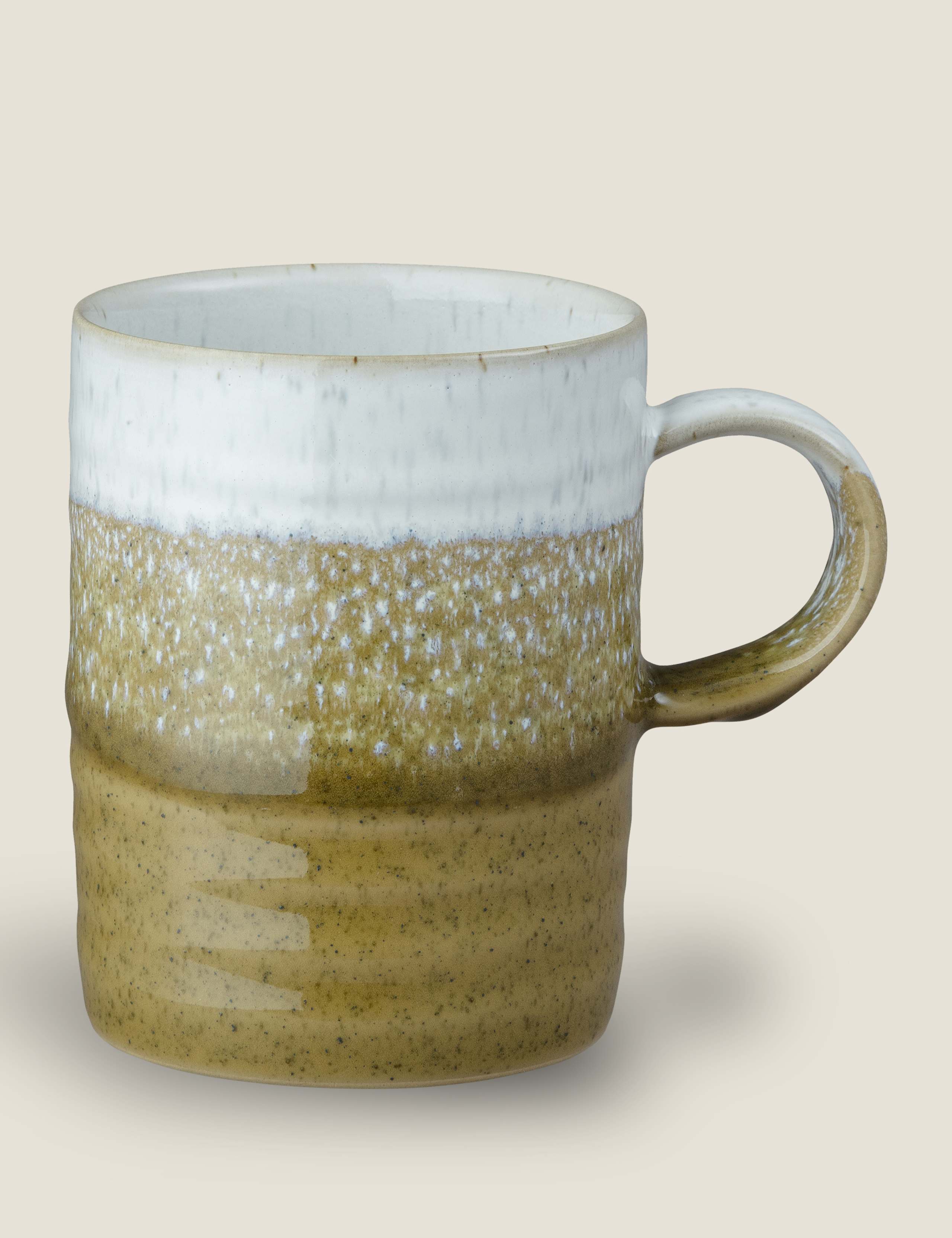 Set of 2 Kiln Accents Ochre Mugs 4 of 4