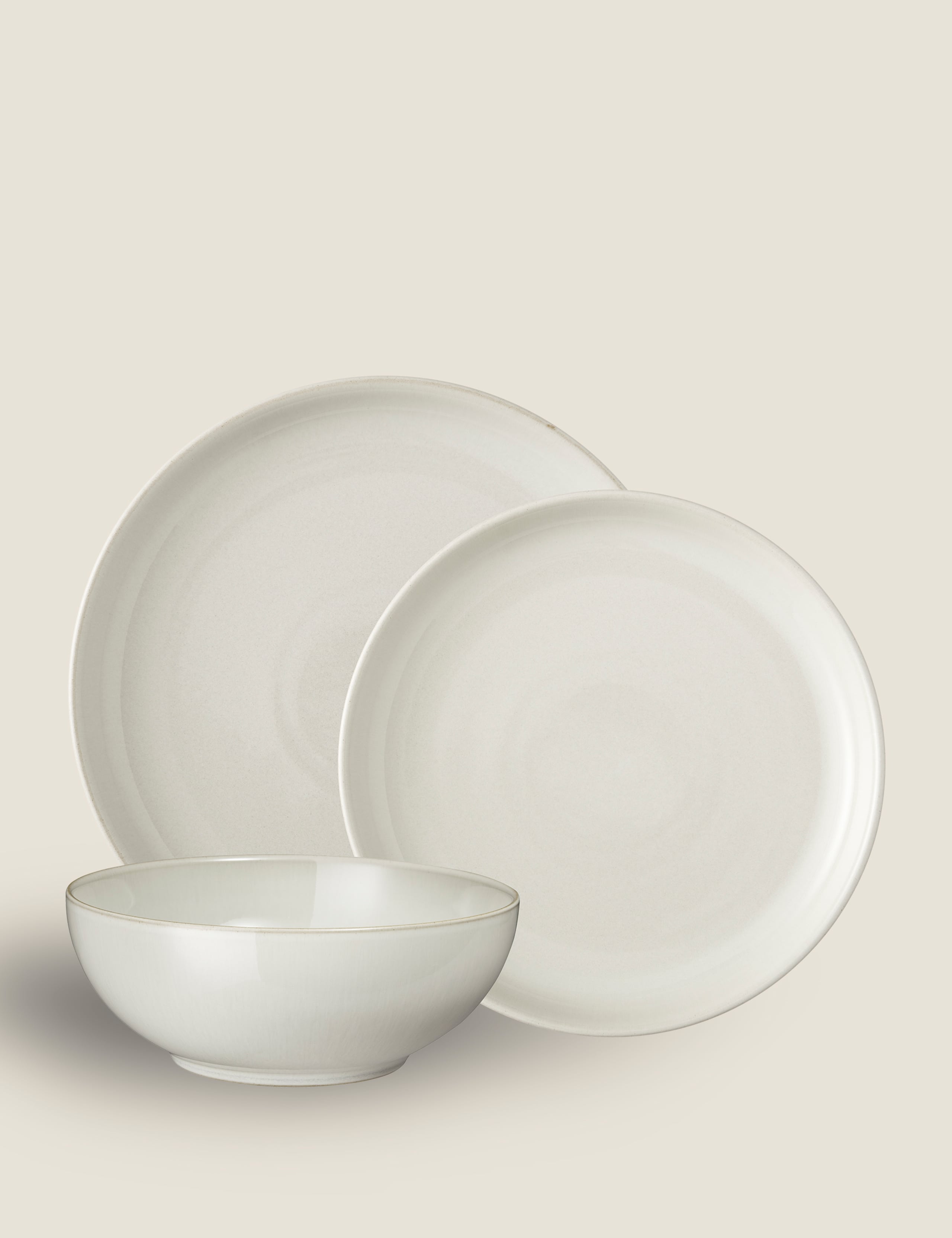 12 Piece Linen Coupe Dinner Set 3 of 5