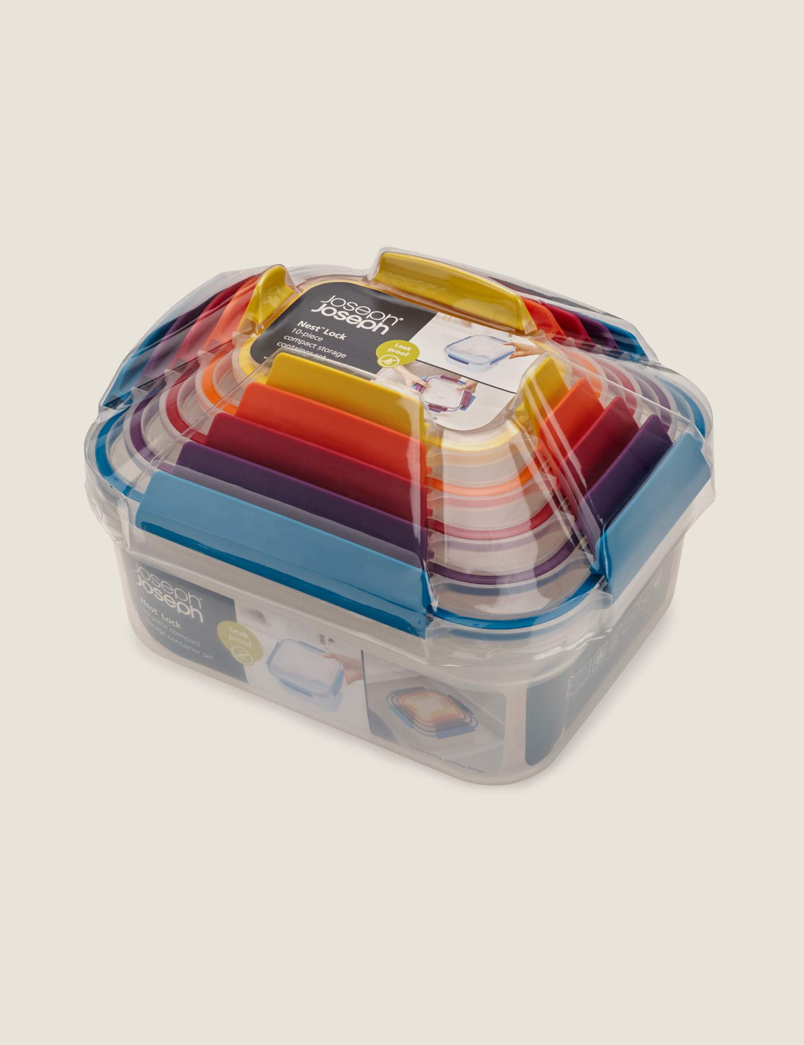 Set of 5 Nest Lock Storage Containers 6 of 6