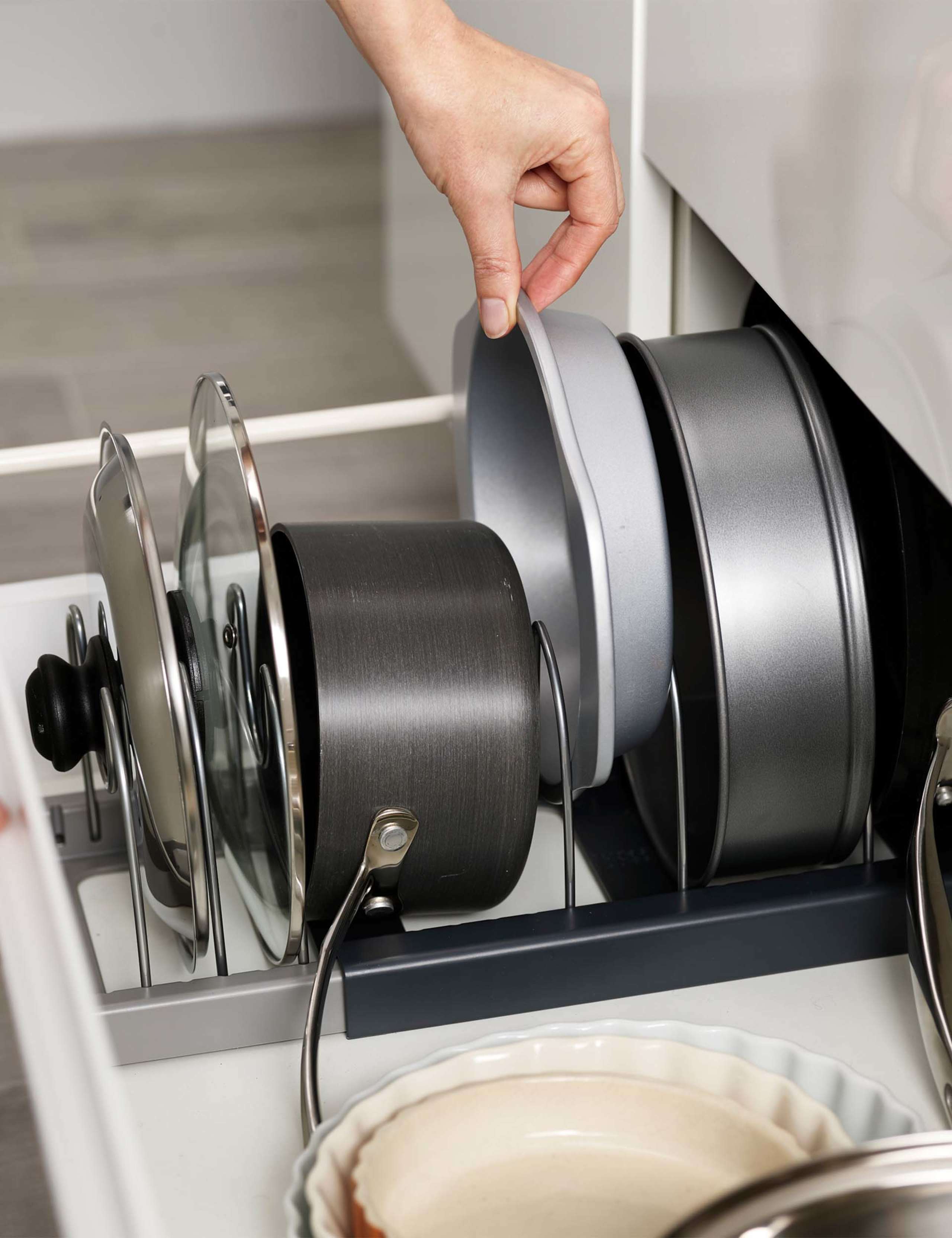DrawerStore™ Expanding Cookware Organiser 3 of 5
