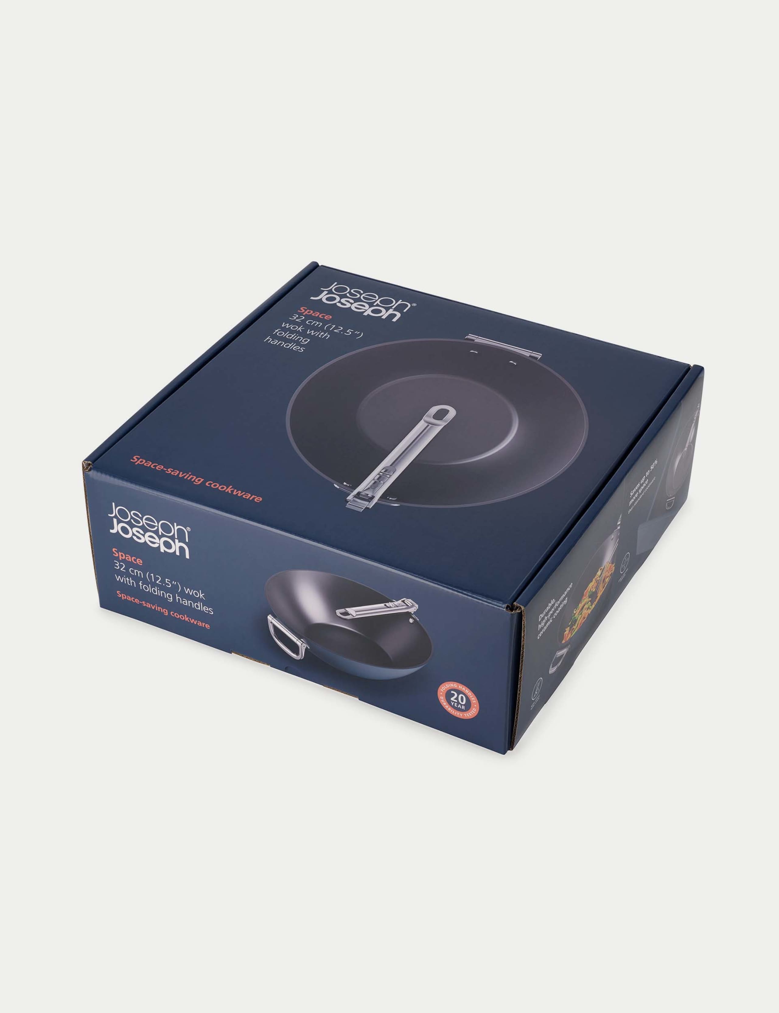 Space Ceramic 32cm Non-Stick Wok 4 of 7
