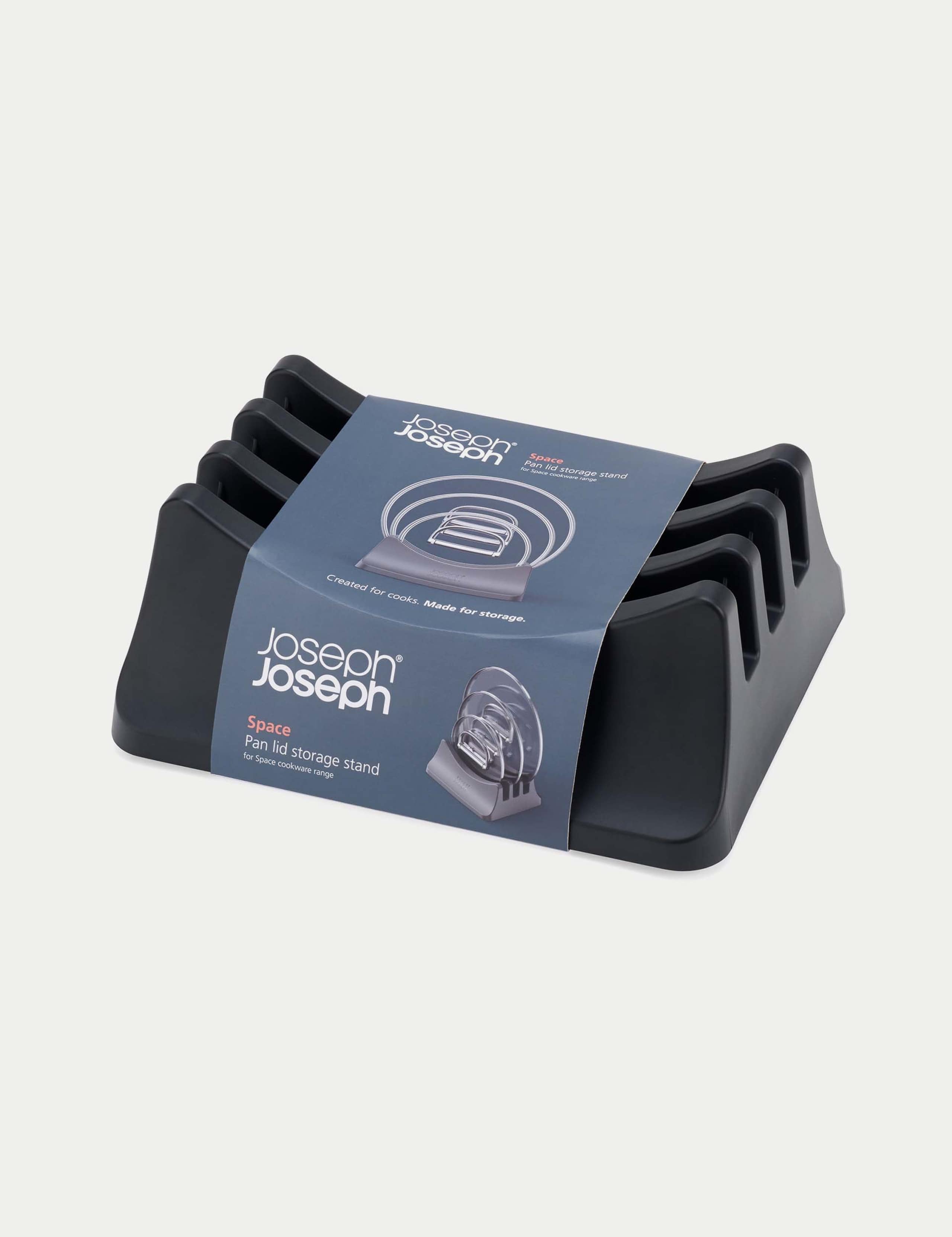3pc Space Stainless Steel Pan Lid Holder 3 of 8