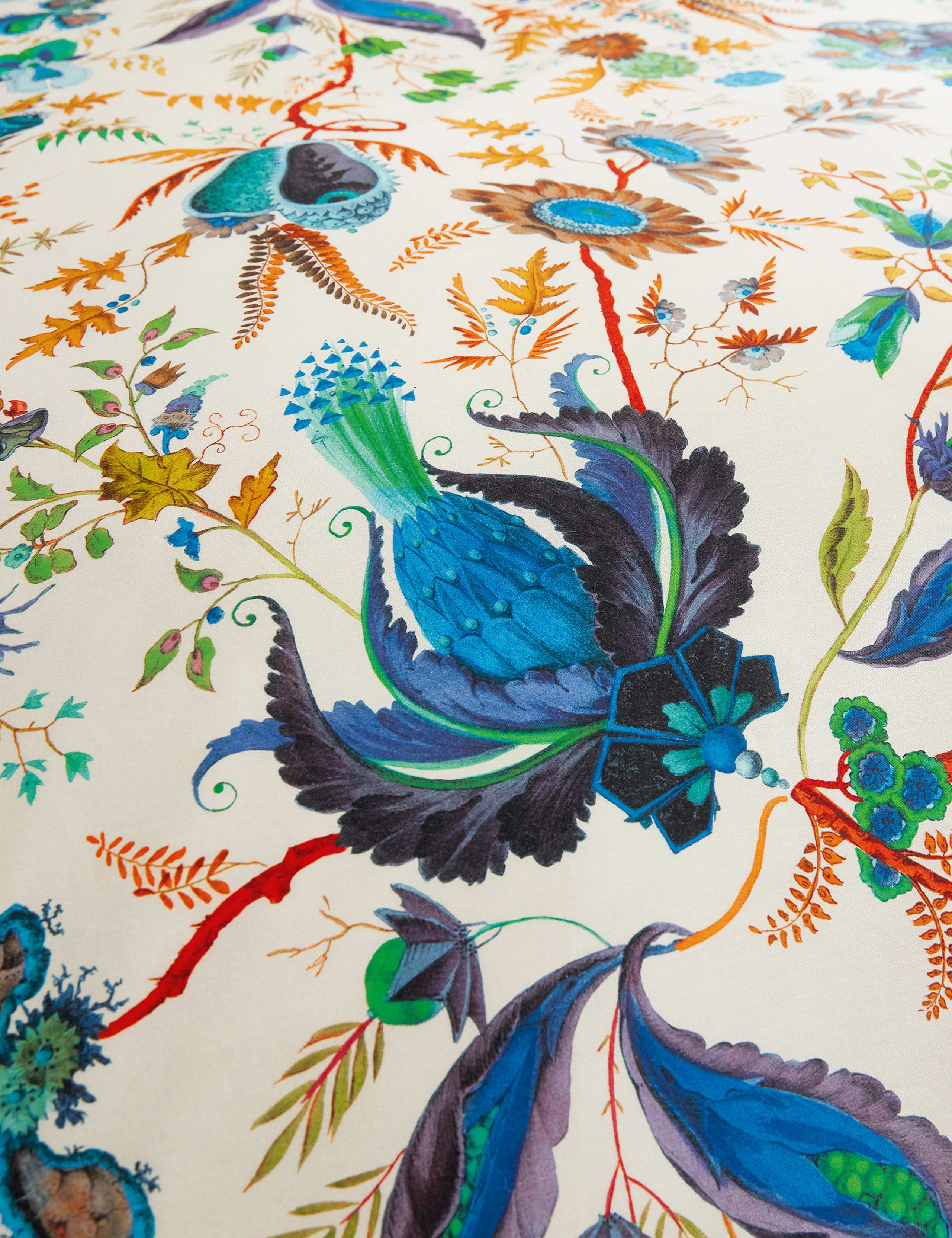 Pure Cotton Sateen Wonderland Floral Bedding Set 5 of 6