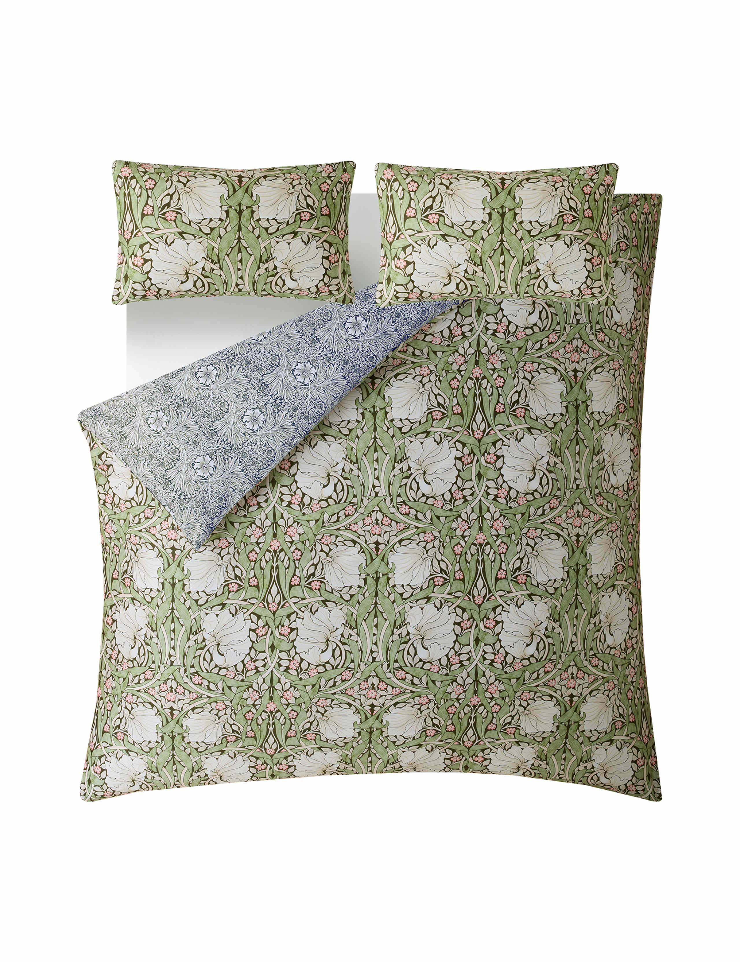 Pure Cotton Pimpernel Reversible Bedding Set 5 of 8