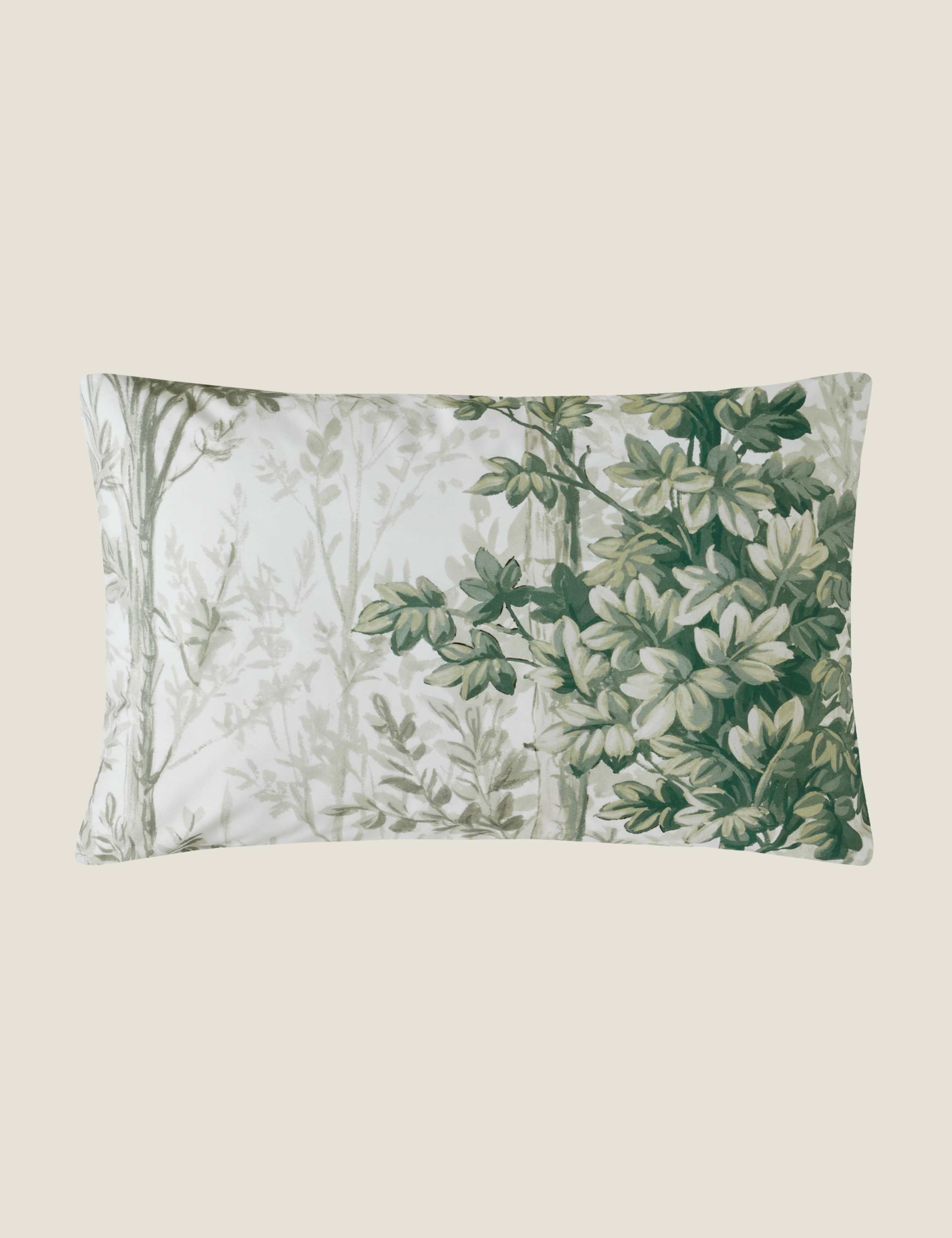 Pure Cotton Sateen Coppice Forest Bedding Set 7 of 9