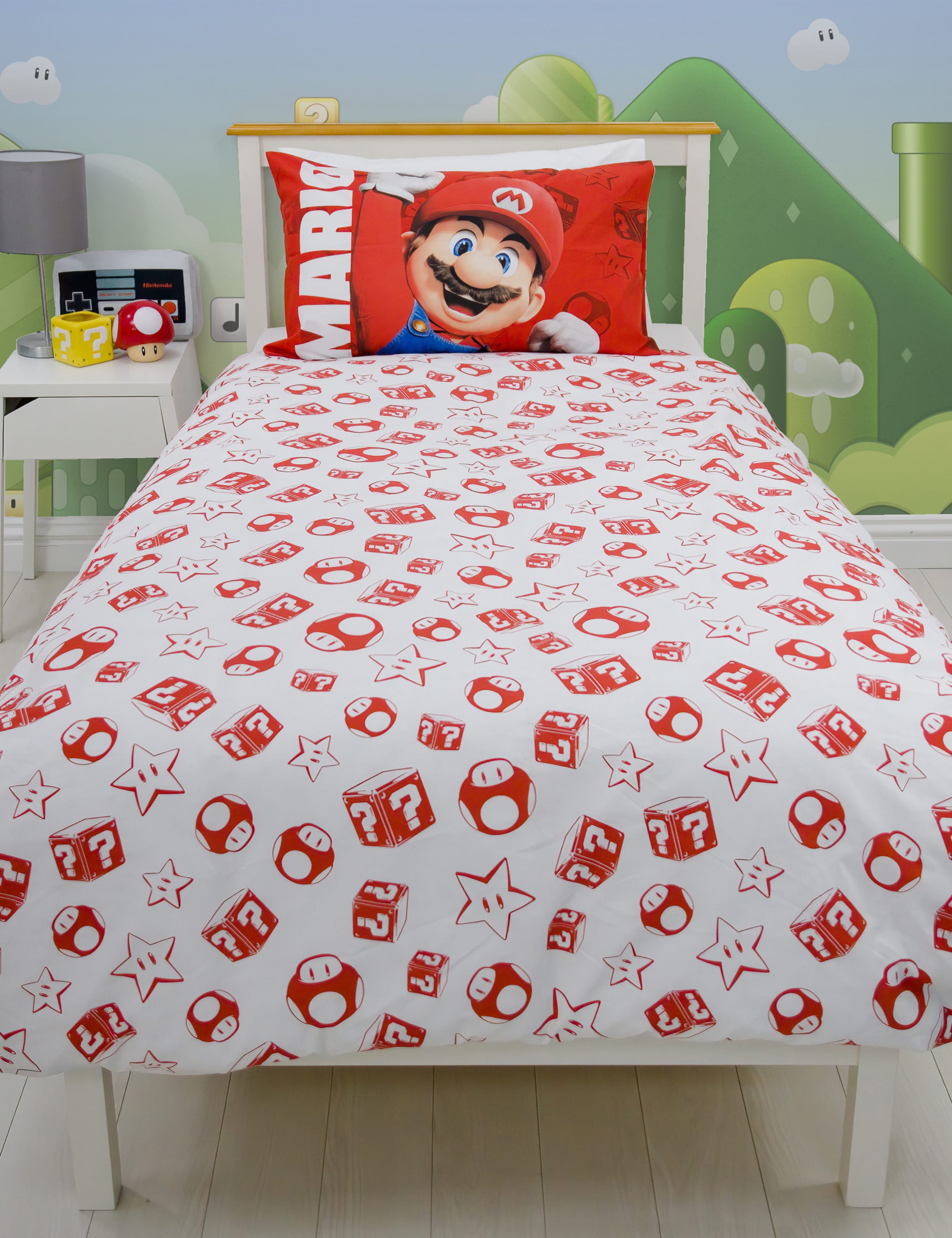Super Mario™ Jump Single Bedding Set 4 of 9