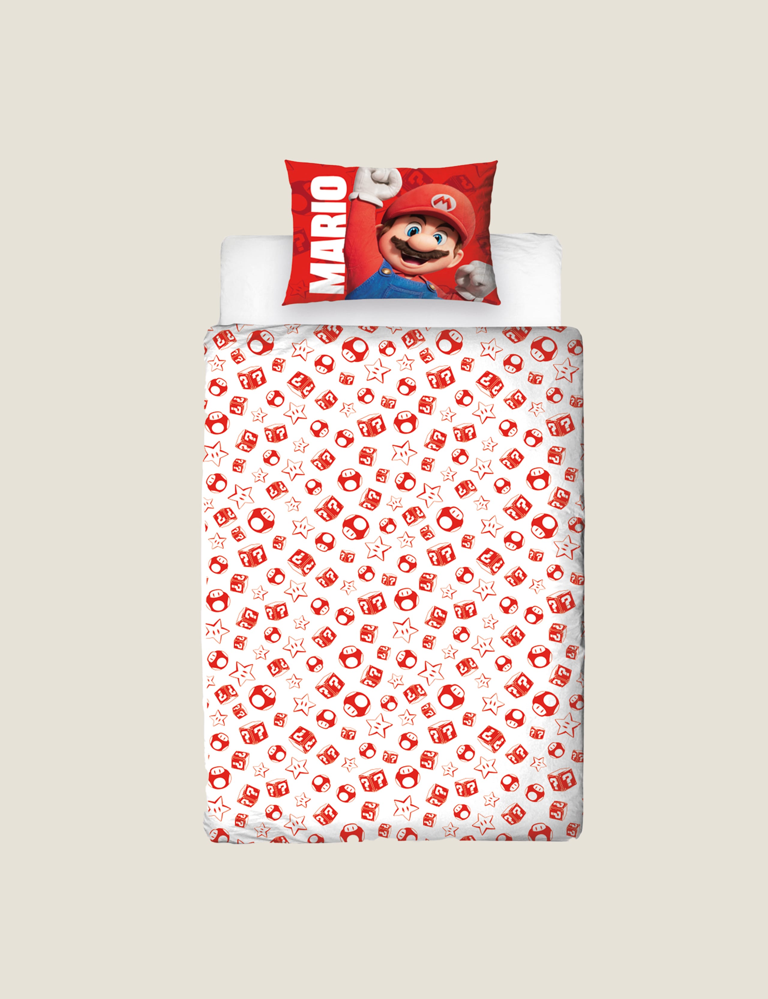 Super Mario™ Jump Single Bedding Set 6 of 9