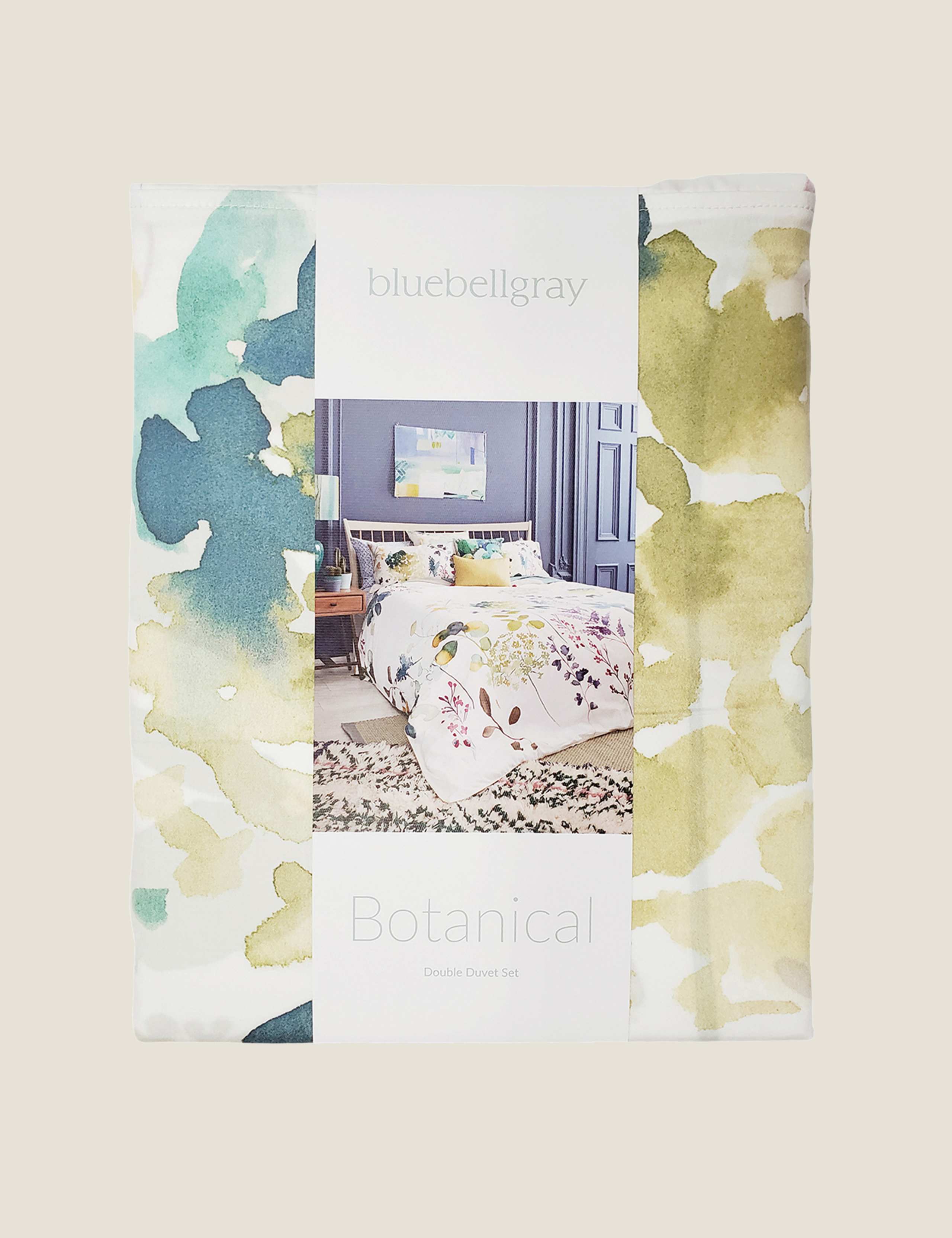 Pure Cotton Botanical Bedding Set 5 of 5