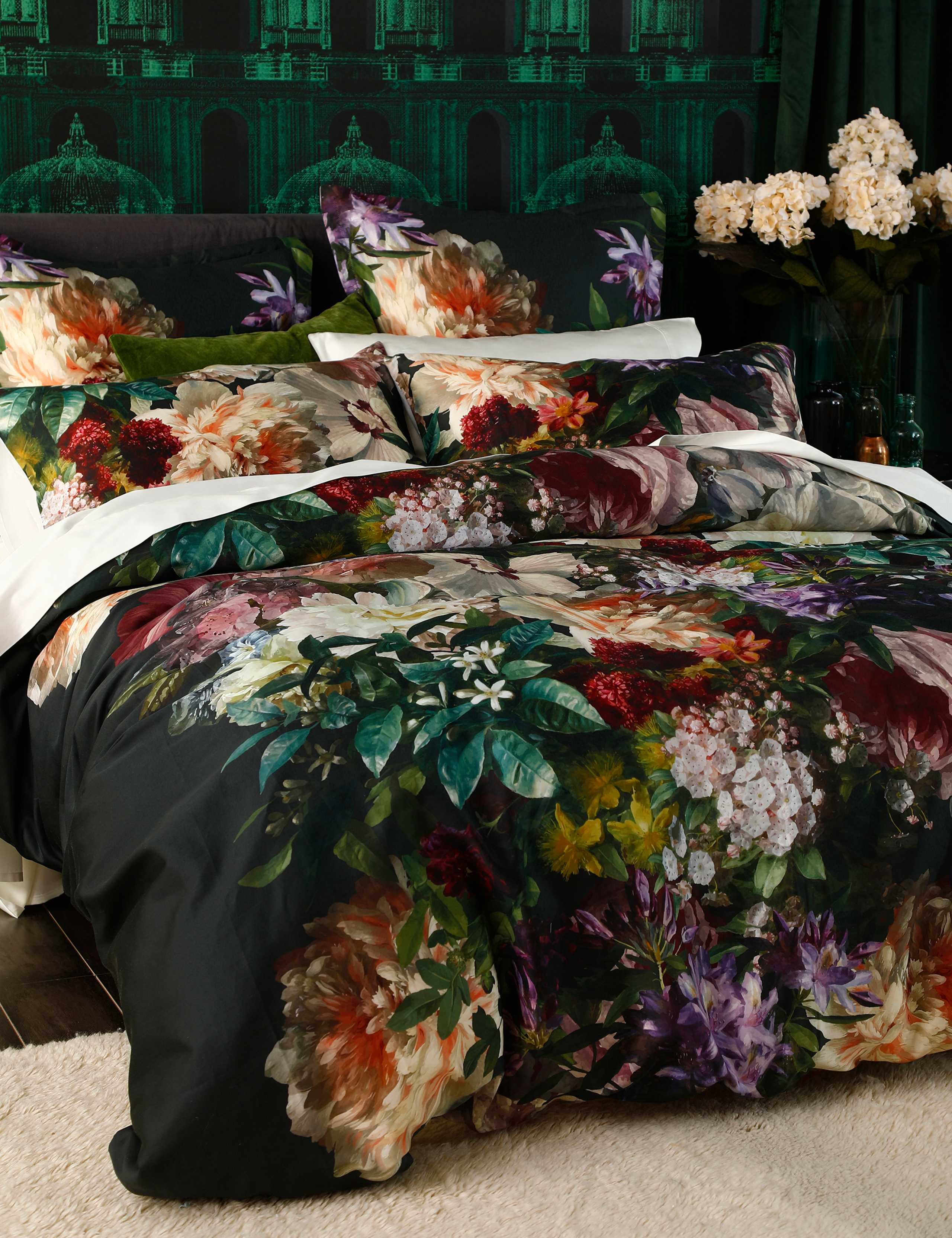 Pure Cotton Flori Bedding Set 2 of 5