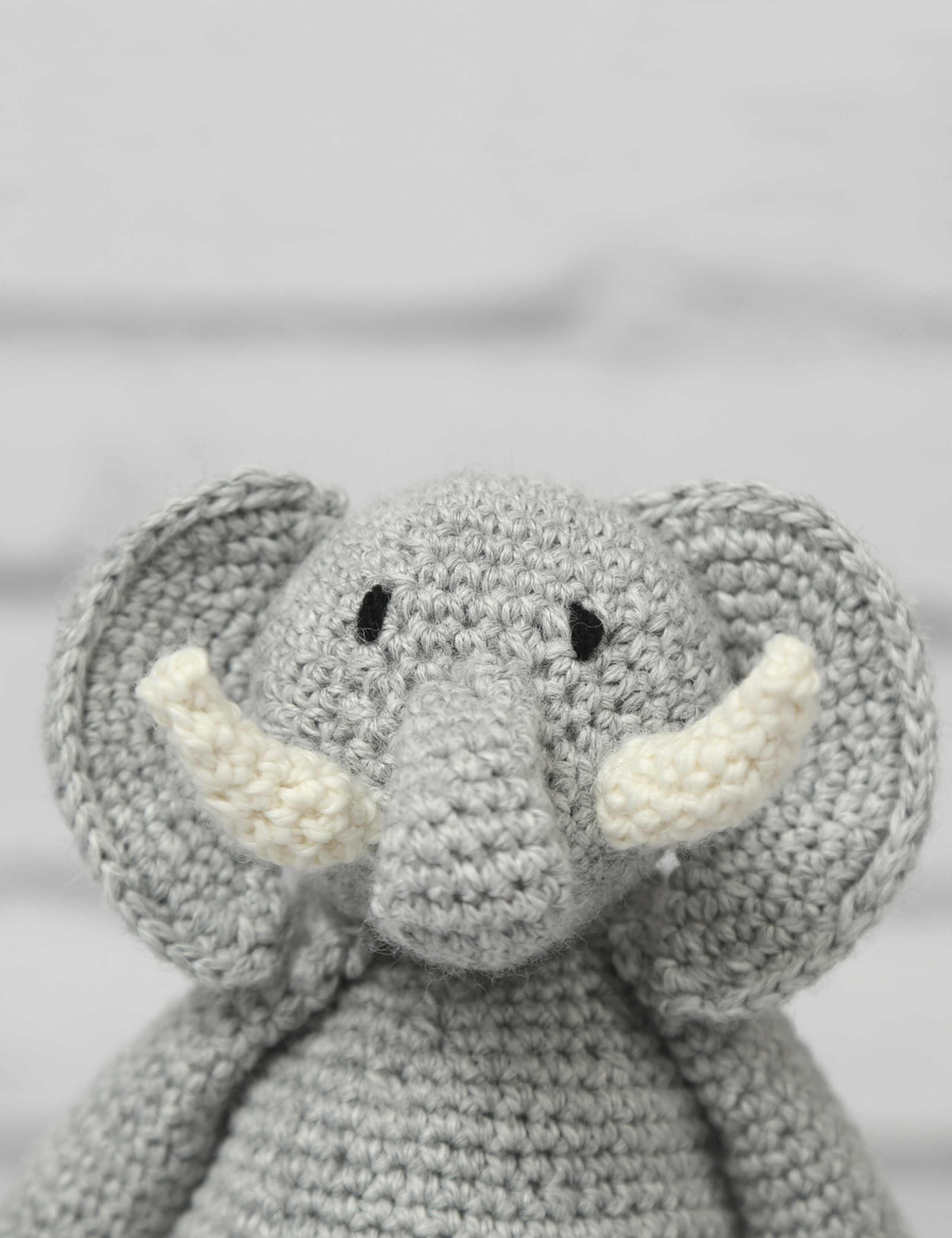 Wool Roy Elephant Crochet Kit 4 of 5