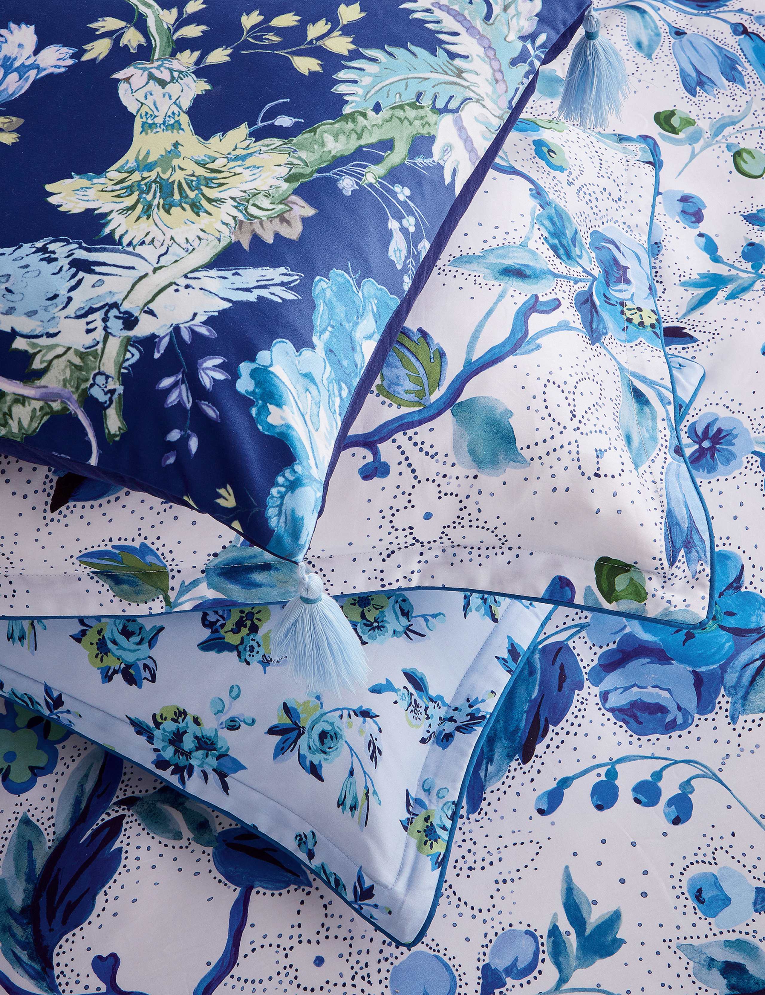 Pure Cotton Craven Street Floral Bedding Set 5 of 5