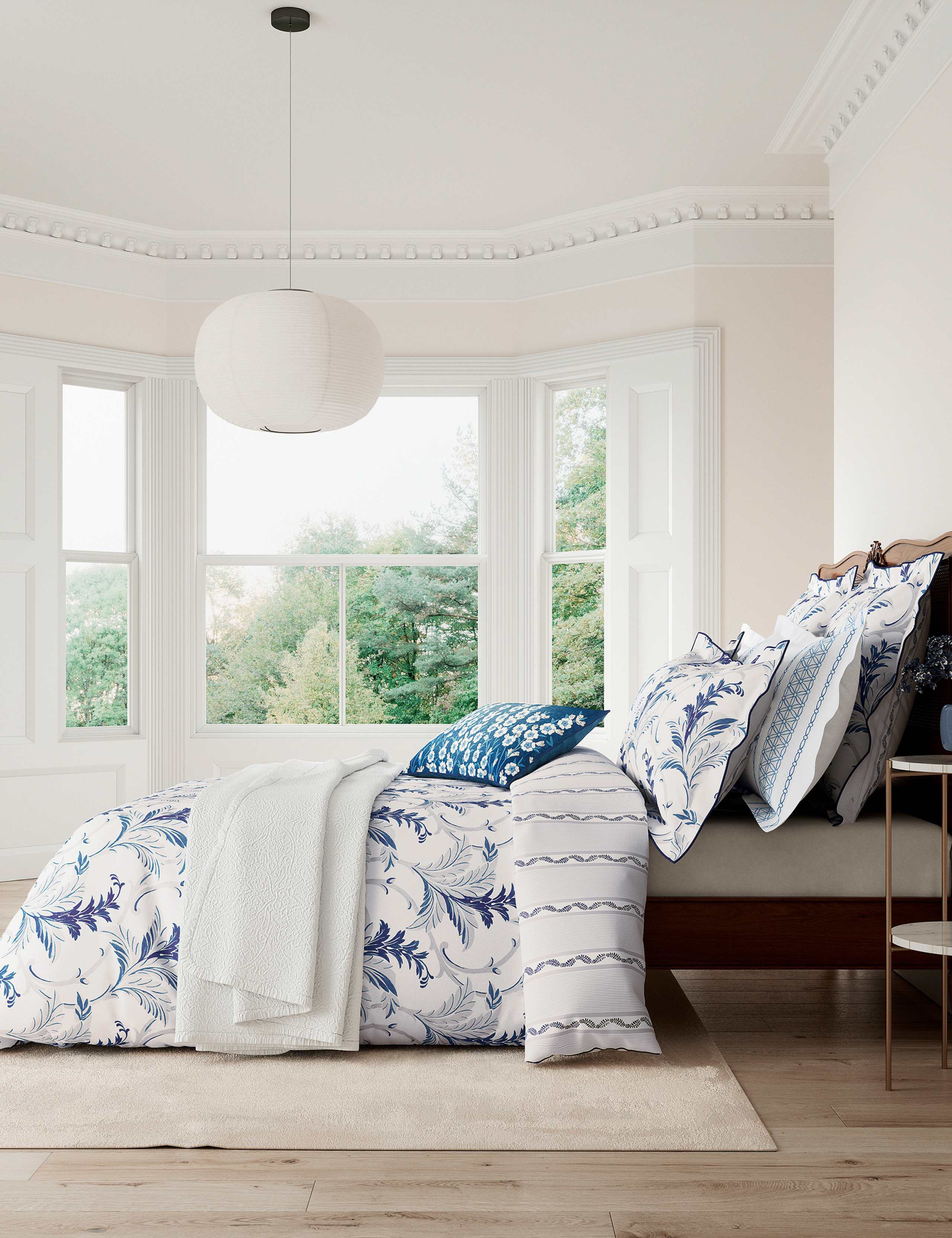 Pure Cotton Baroque Oxford Pillowcase 2 of 3