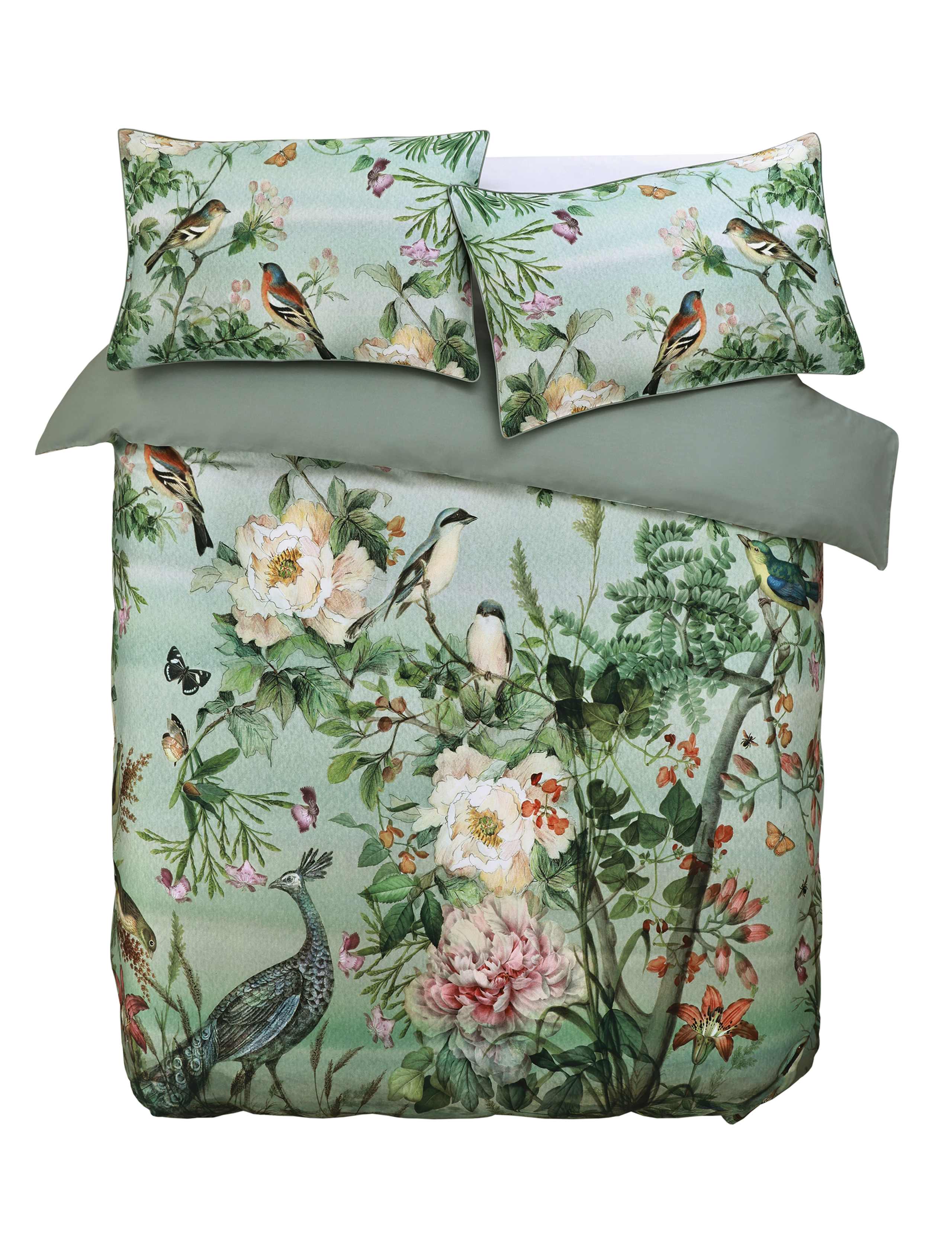 Pure Cotton Sateen Chinoiserie Bedding Set 4 of 4