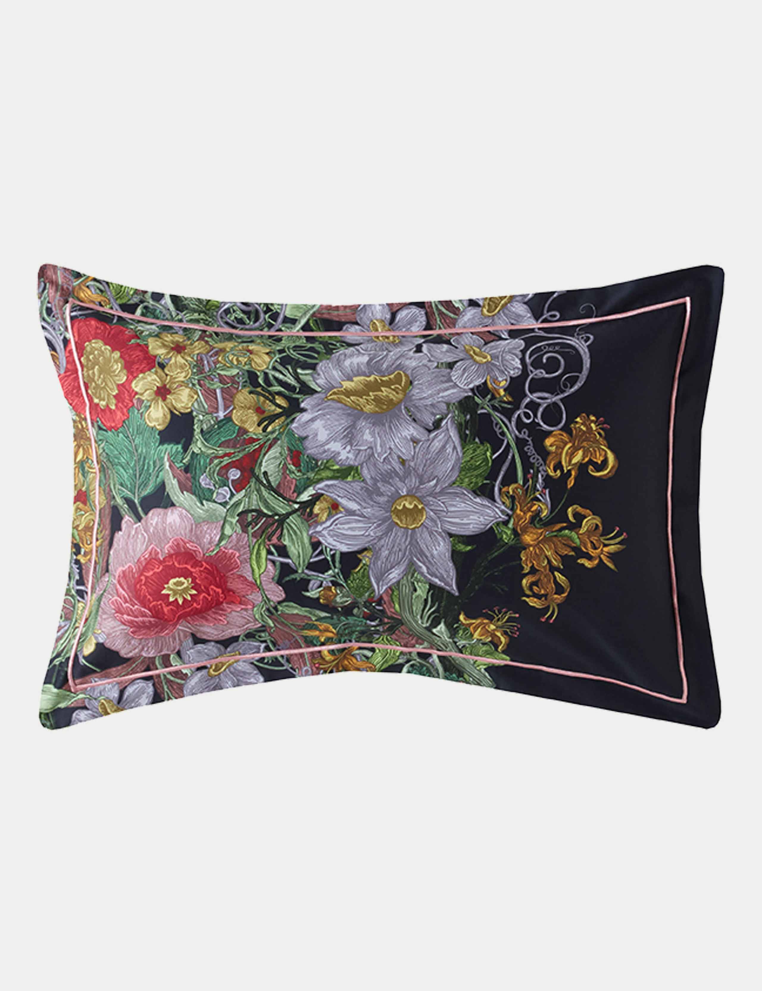 Pure Cotton Sateen Berkeley Blooms Bedding Set 8 of 9